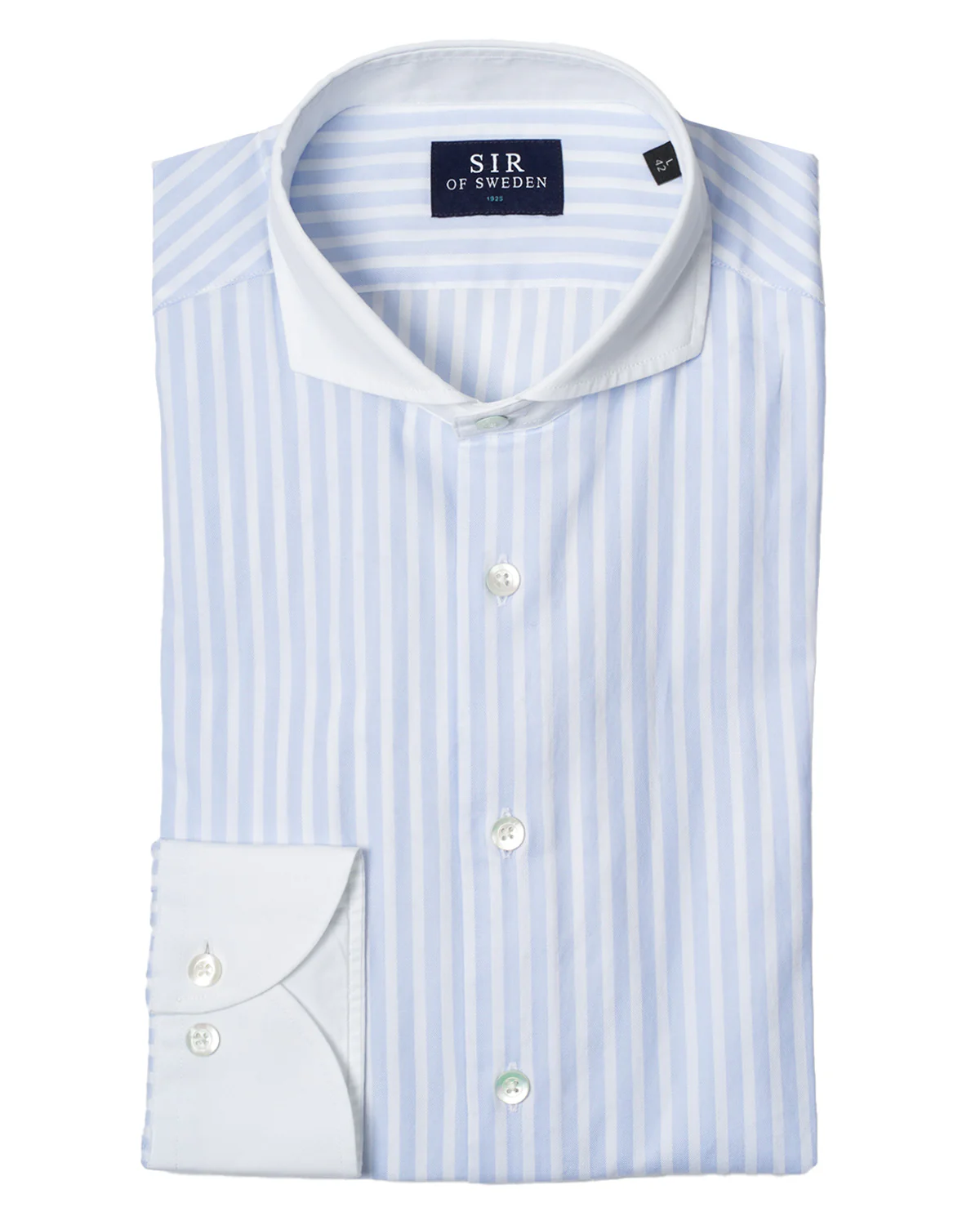 Agnelli Light Blue Striped Shirt