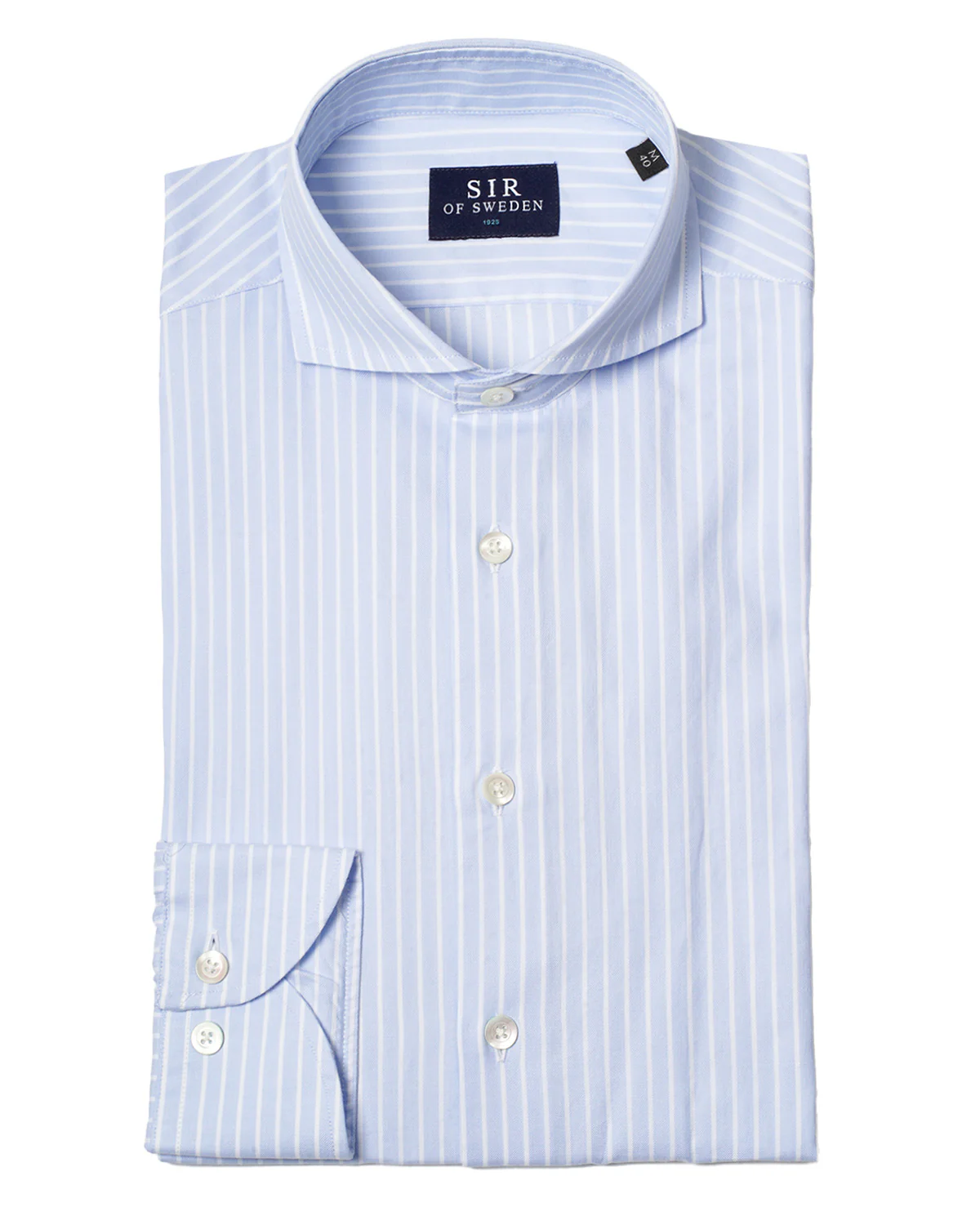 Agnelli Light Blue Striped Shirt