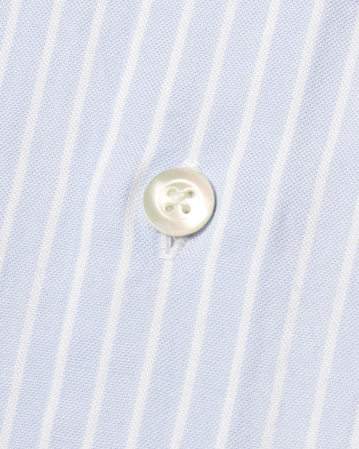 Agnelli Light Blue Striped Shirt - Image 4
