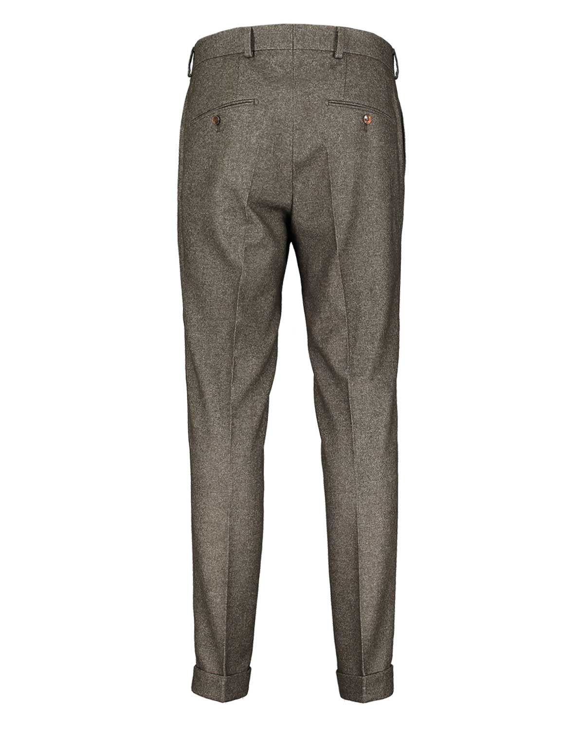 Alex Green Flannel Trousers - Image 3