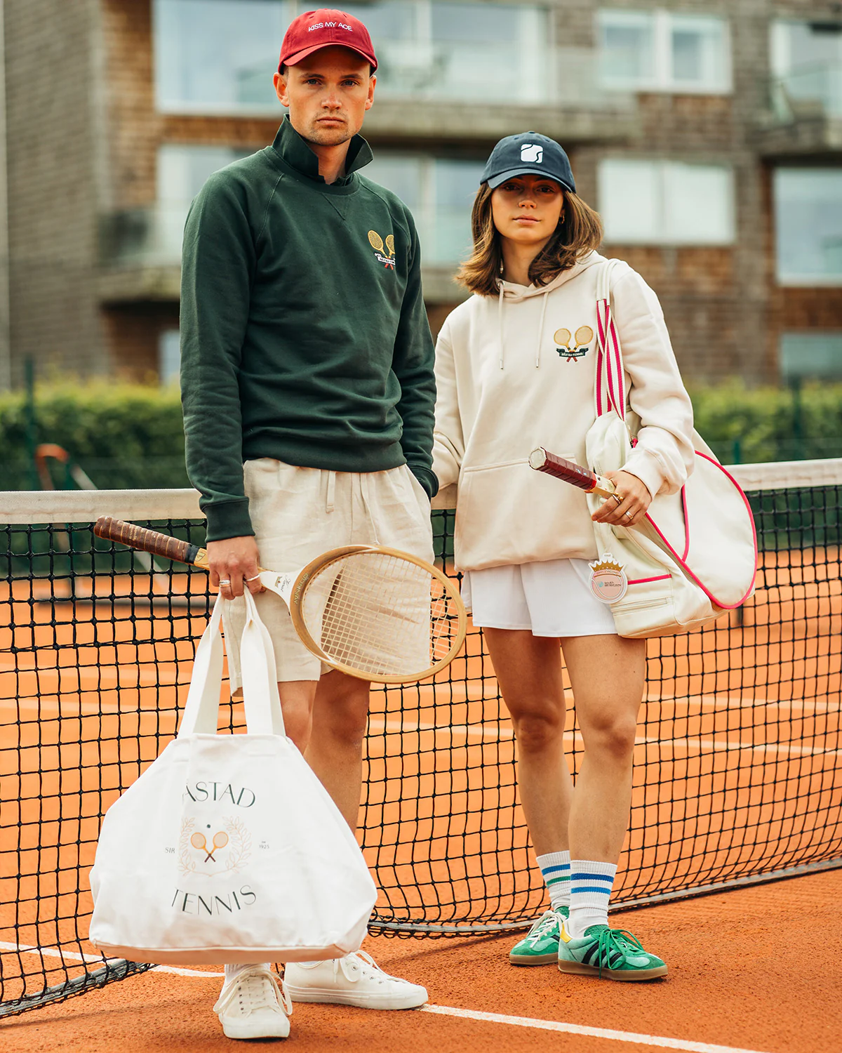 Ash Green College Tennis Sweater - Image 3