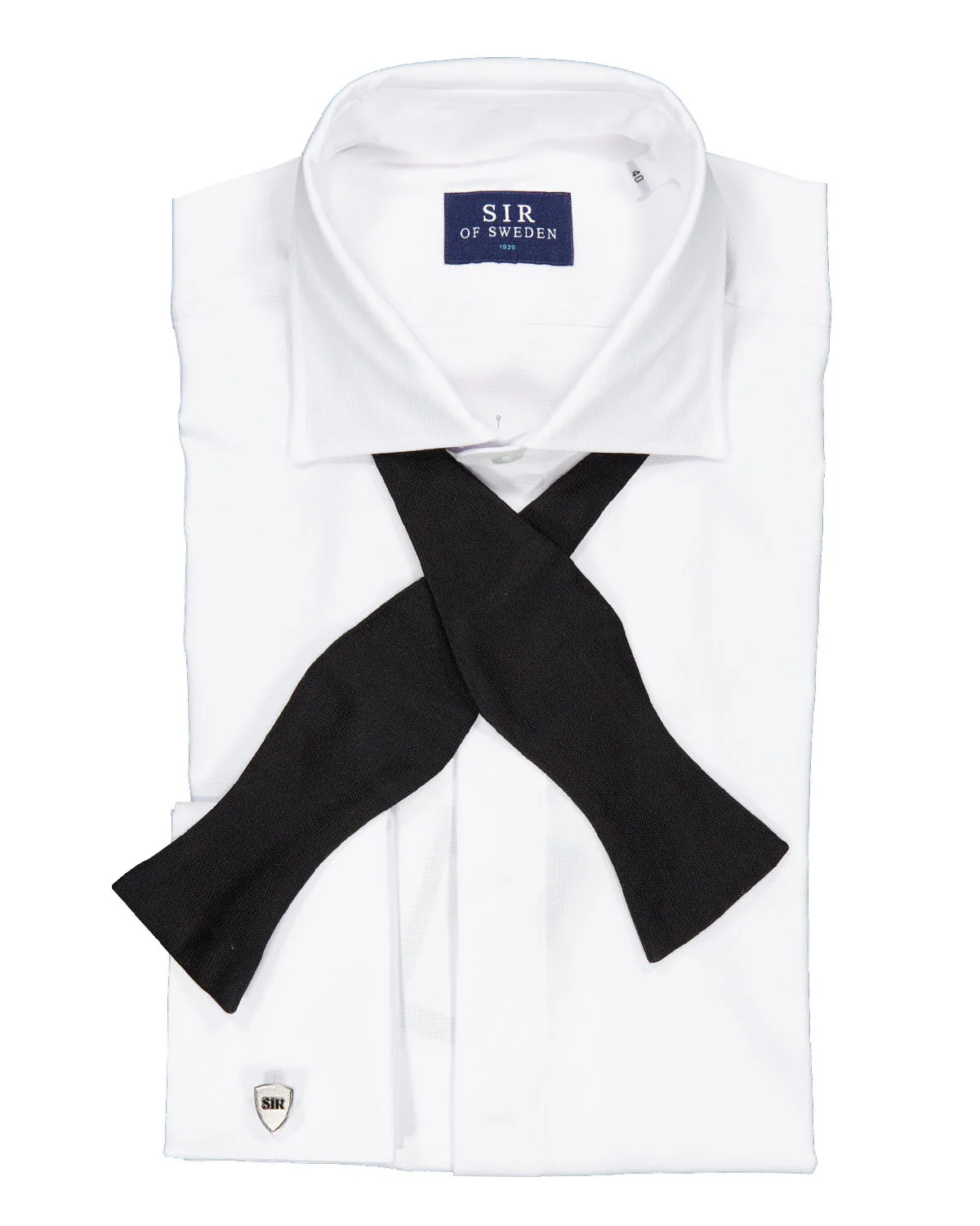 Buffett White Tuxedo Shirt - Image 3