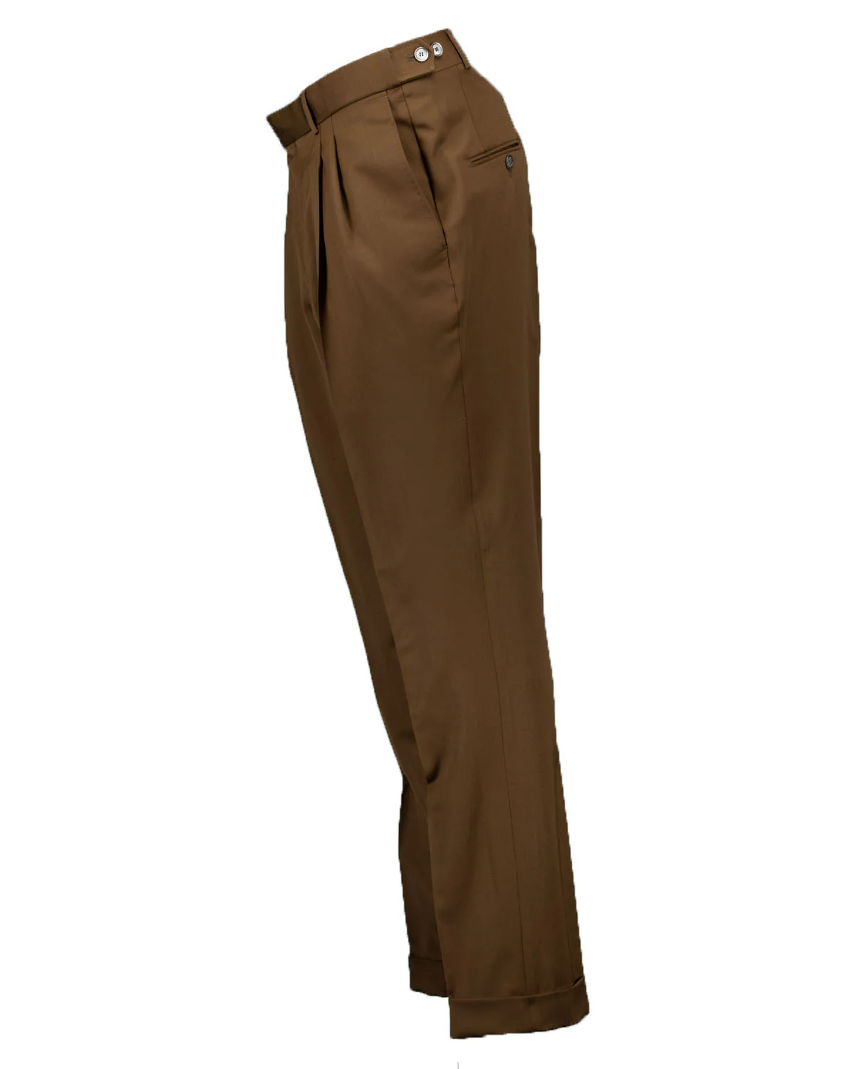 Bugsy Brown Cashmere Suit - Image 4