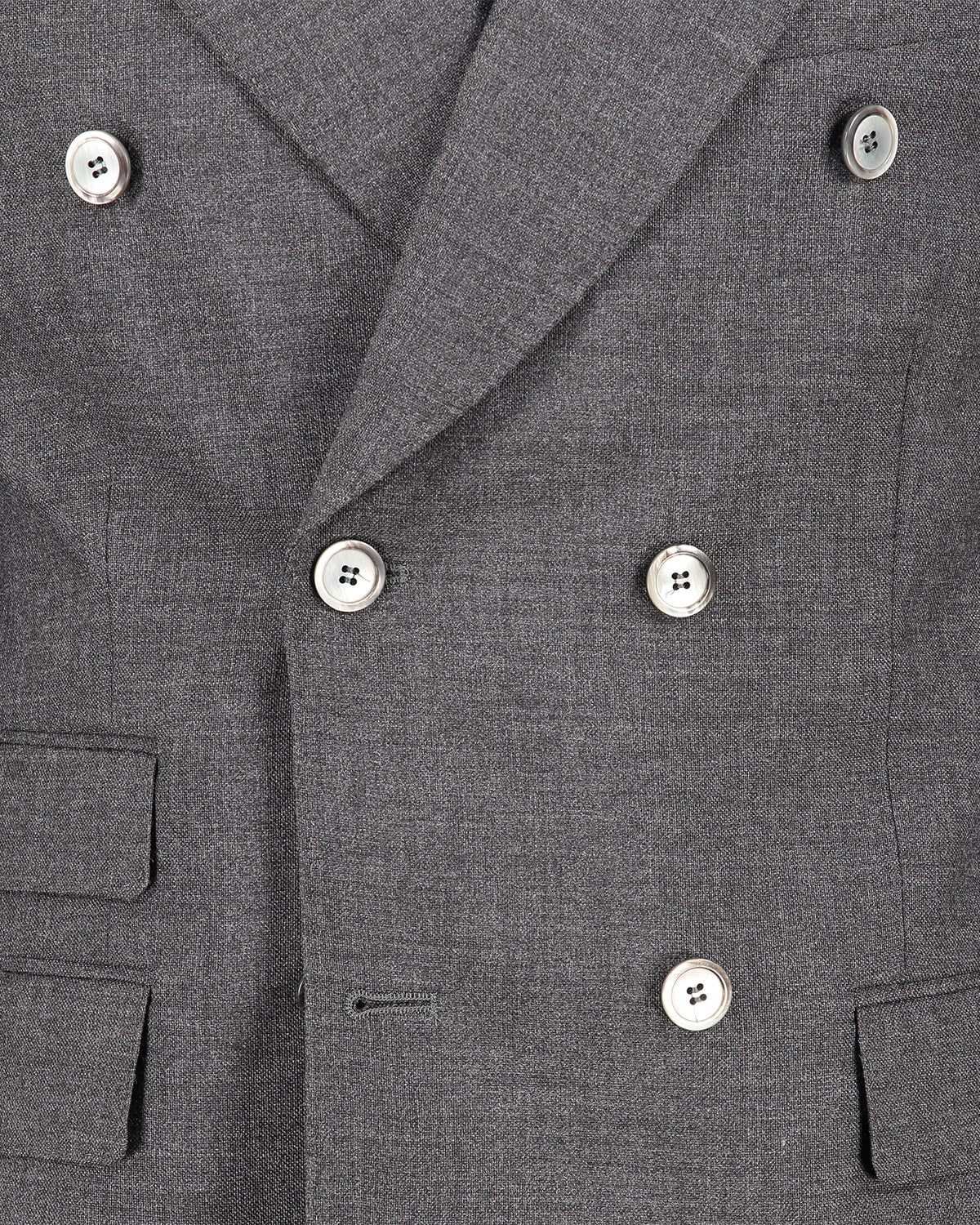 Bugsy Grey Double Breasted Jacket - Image 4