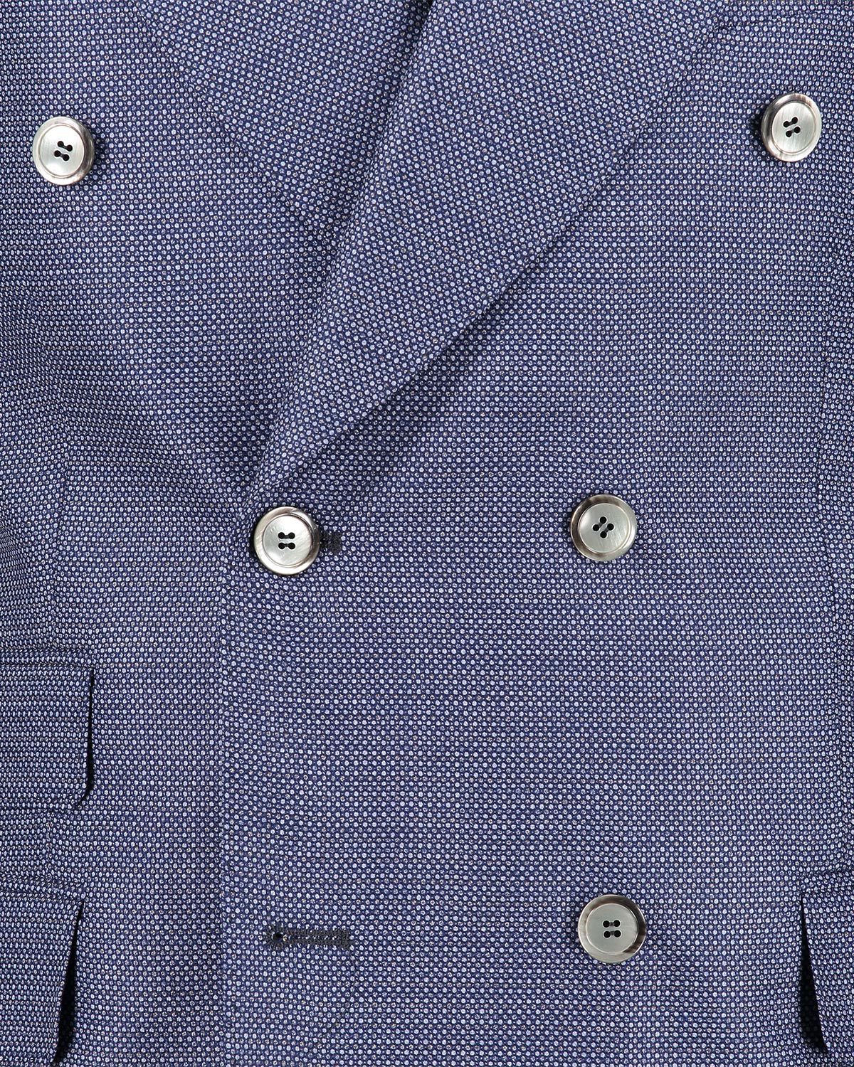 Bugsy Blue Double Breasted Jacket - Image 2