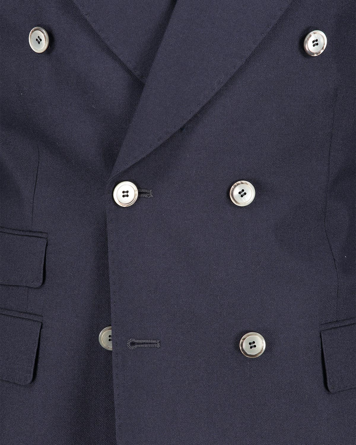 Bugsy Navy Blue Double Breasted Jacket - Image 5