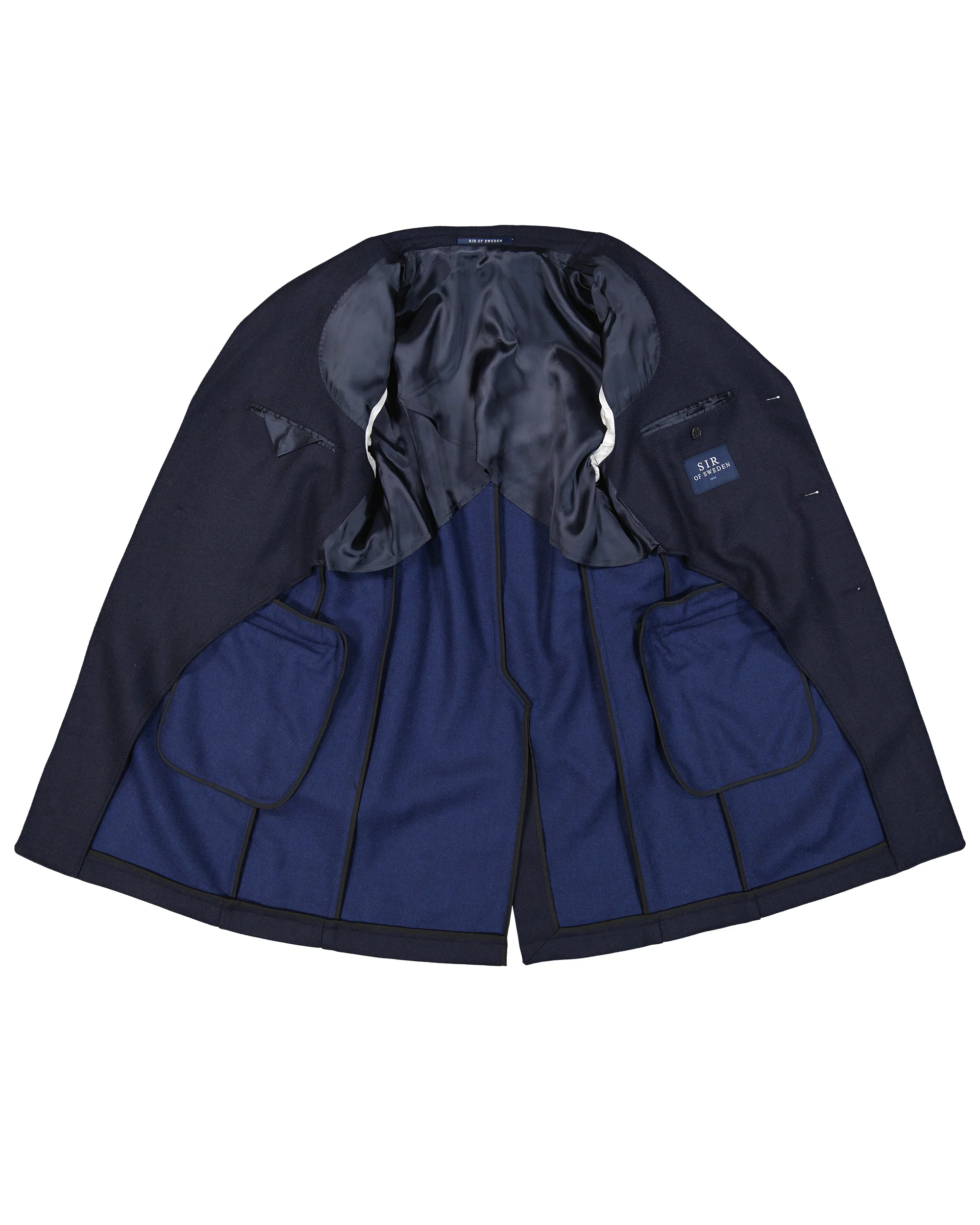 Castor Navy Blue Coat - Image 3