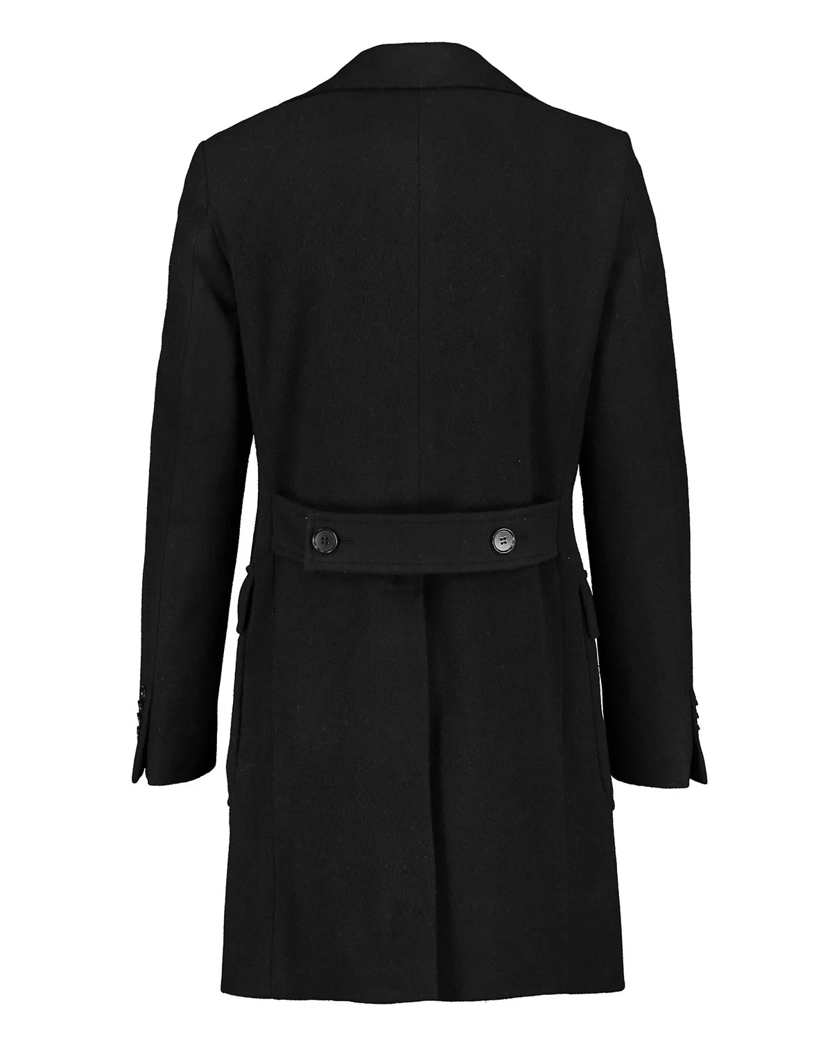 Corleone Black Double-Breasted Coat - Image 2