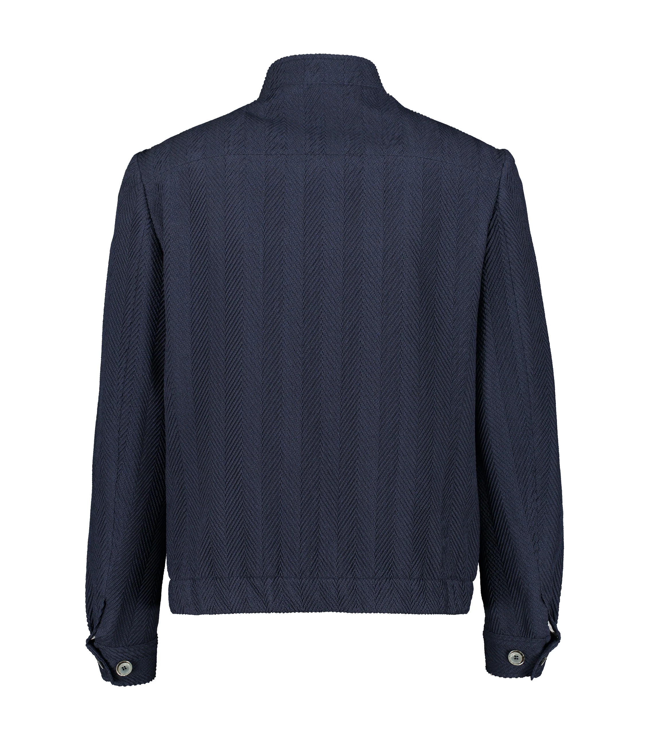 Diddley Navy Bomber Jacket - Image 3