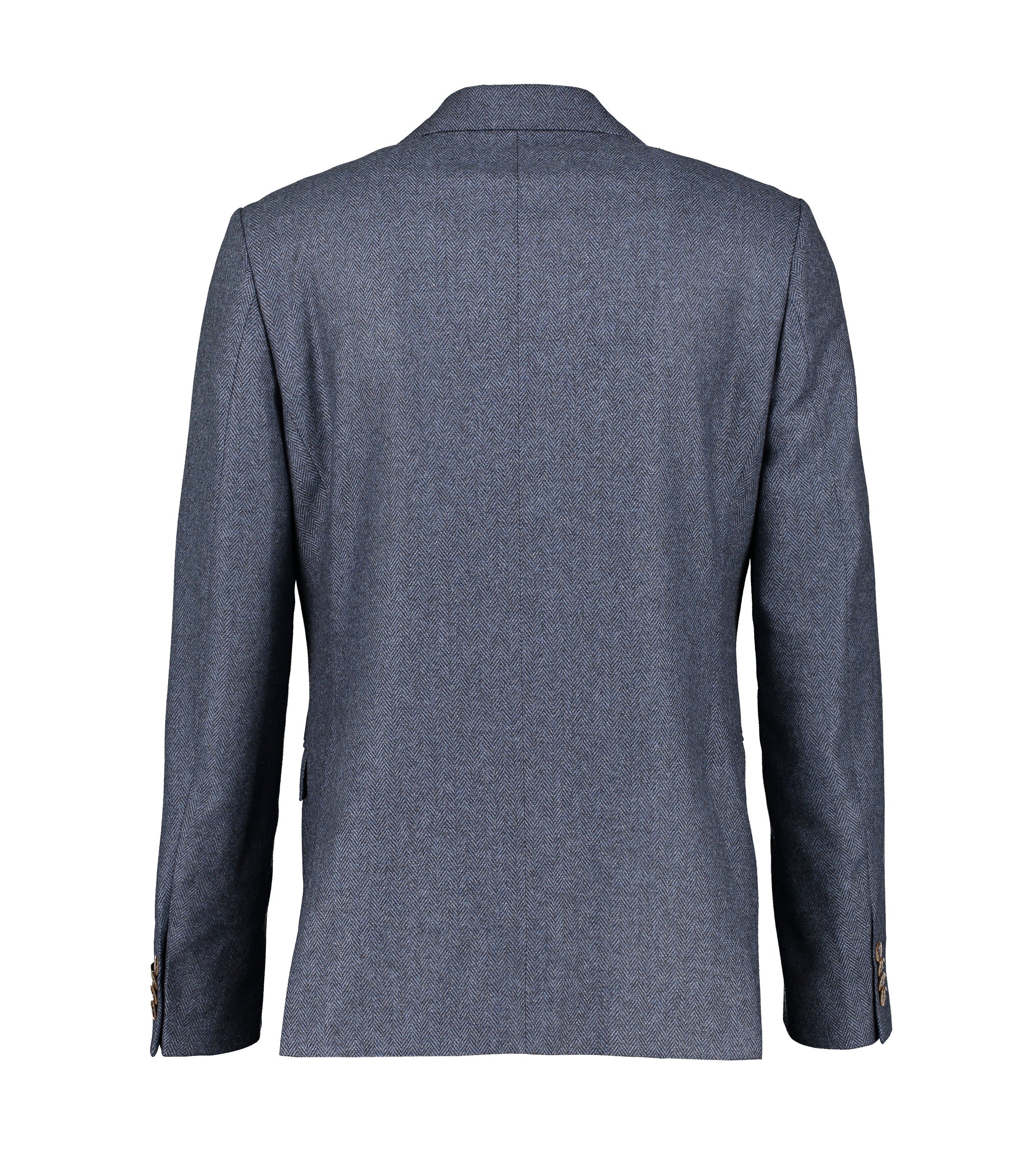 Eliot Blue Herringbone Jacket - Image 3