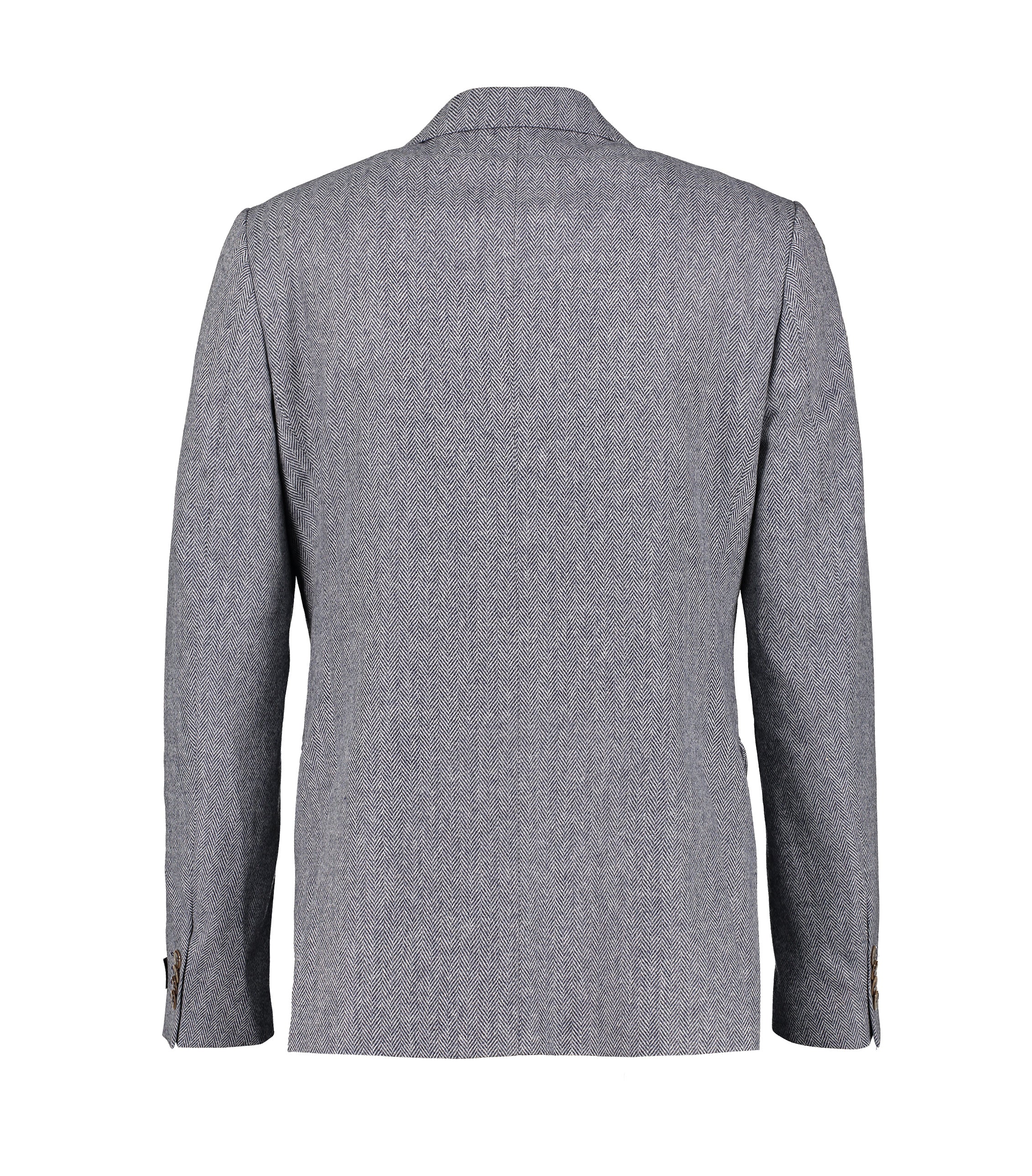 Eliot Blue Herringbone Jacket - Image 3