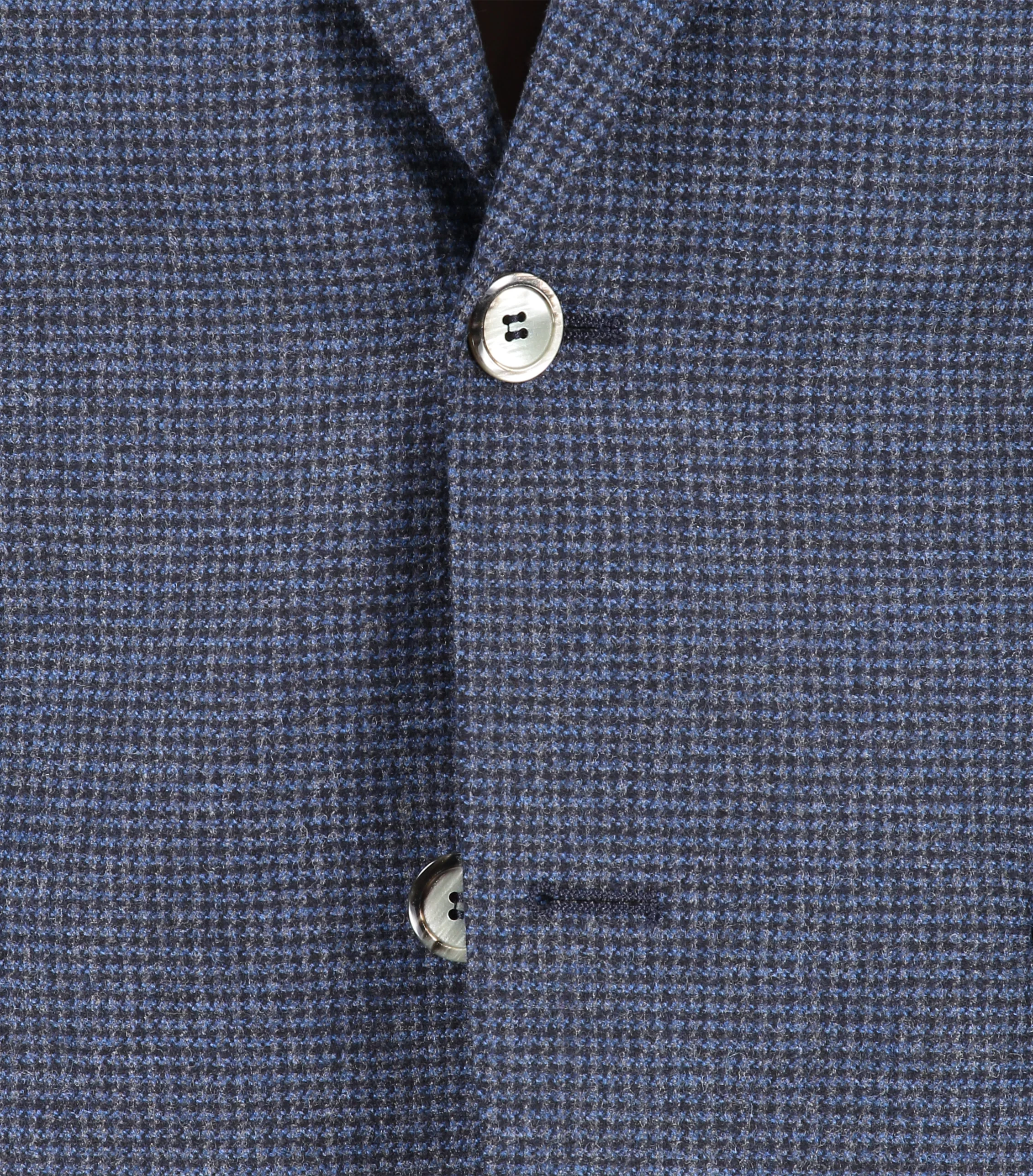 Eliot Blue Houndstooth Flannel Jacket - Image 3