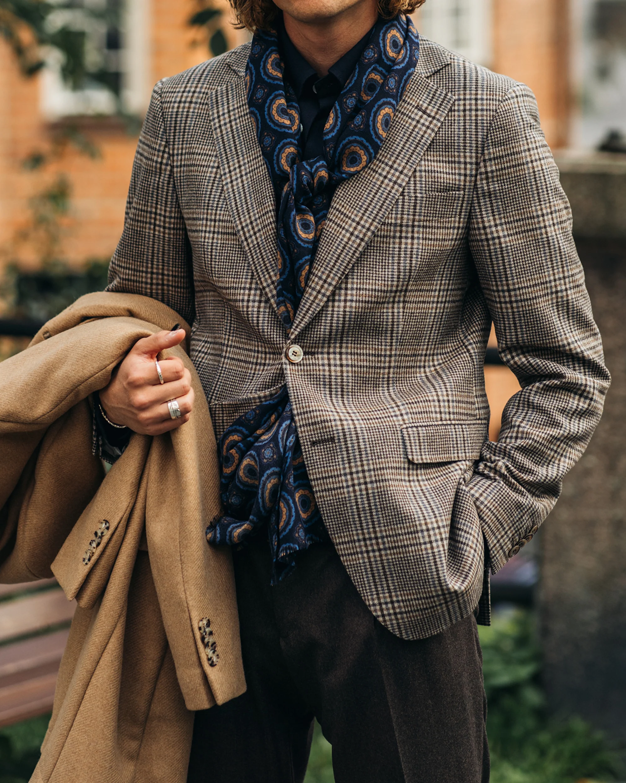Eliot Brown Glencheck Jacket - Image 2