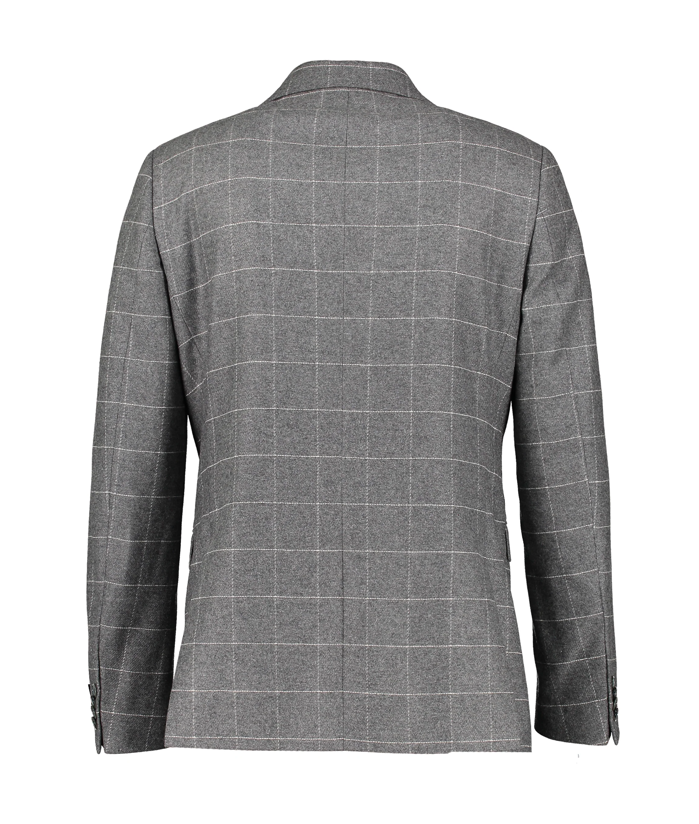 Eliot Grey Windowpane Jacket - Image 4