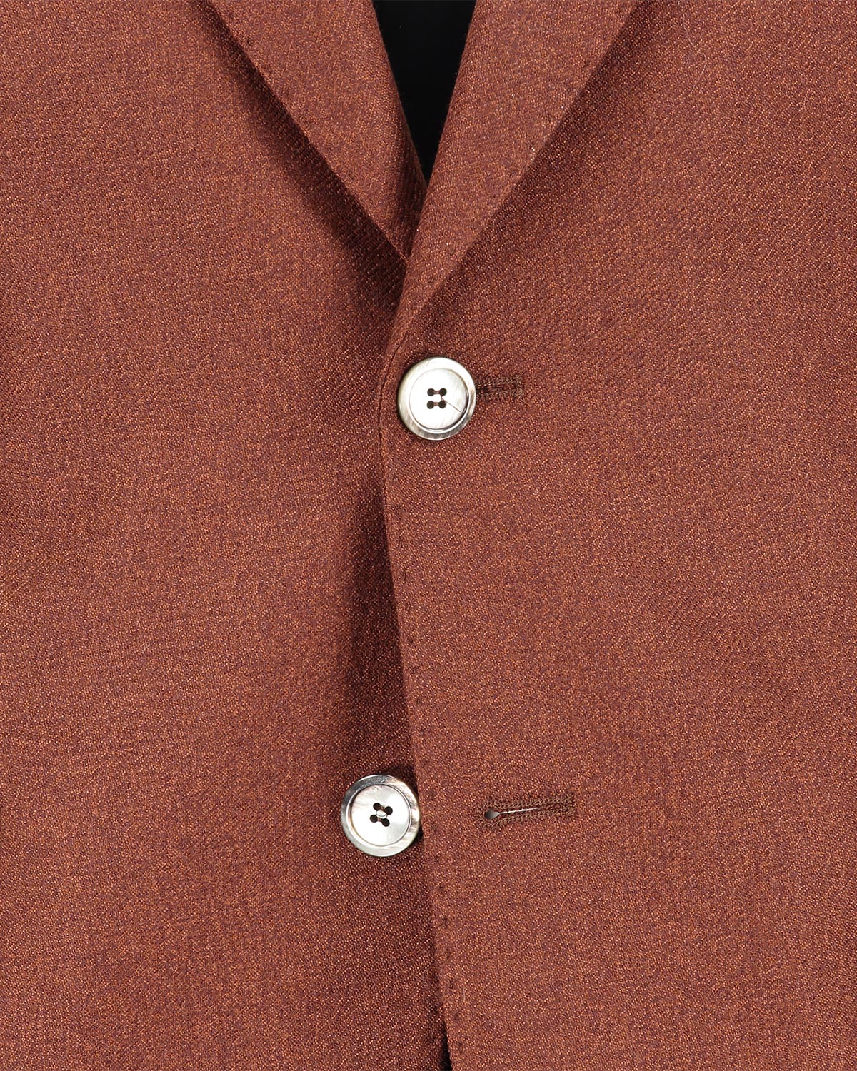 Eliot Rust Brown Flannel Jacket - Image 2