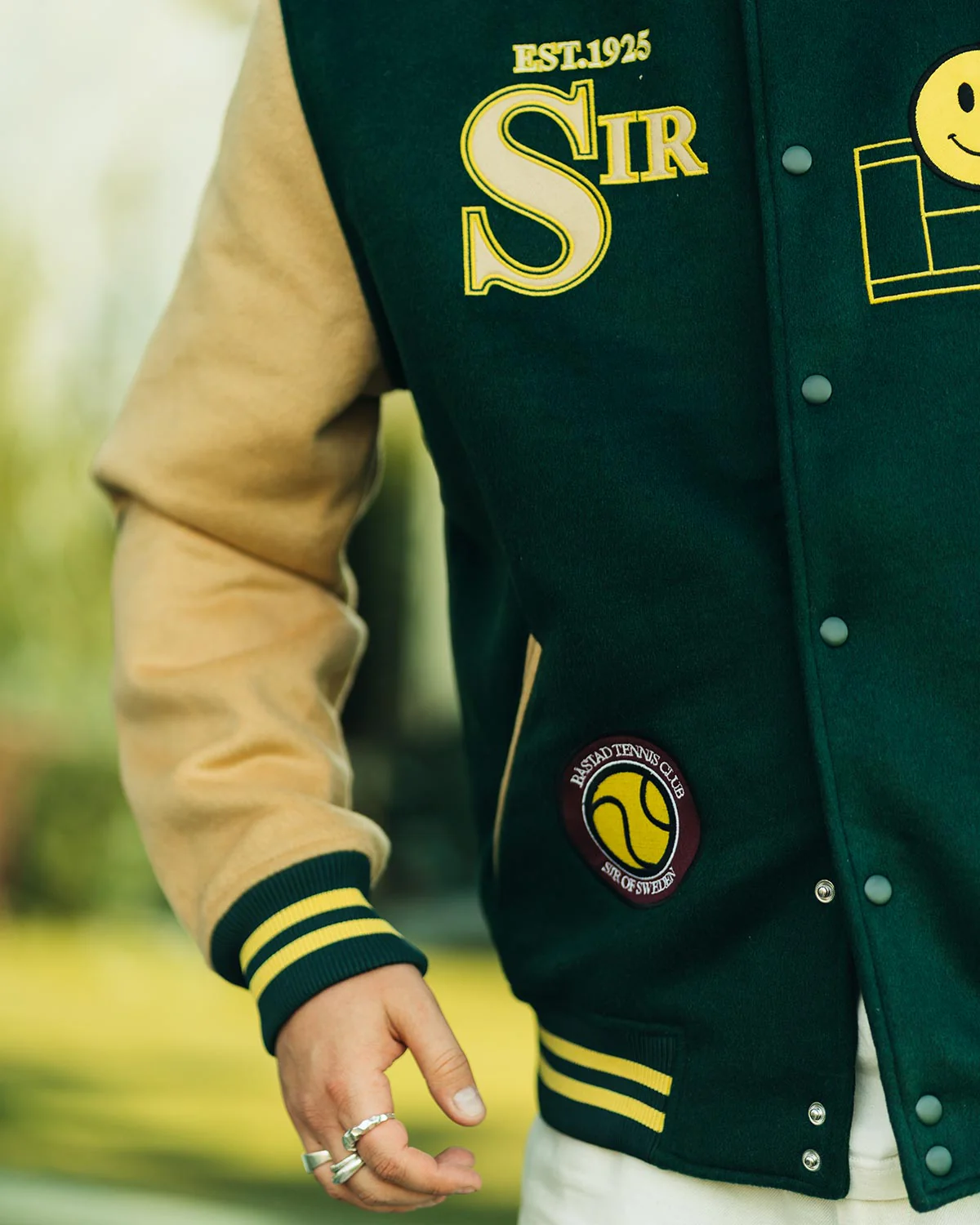 Green Varsity Jacket - Image 3