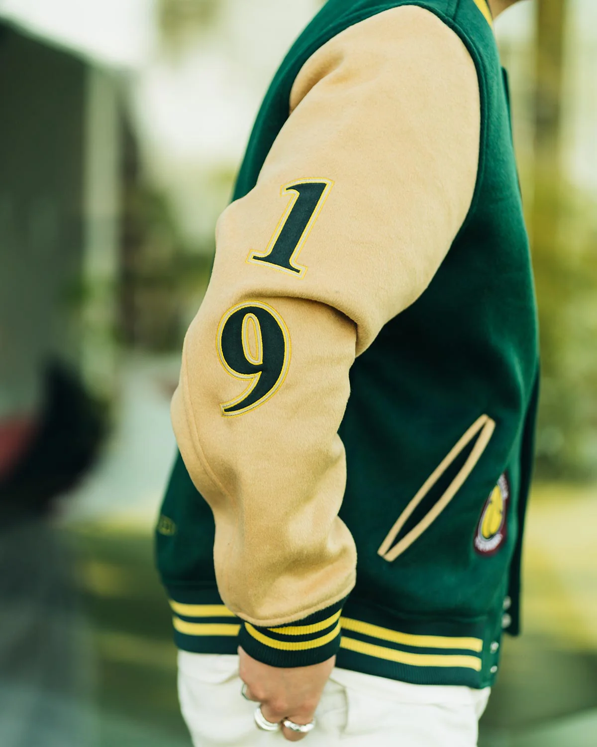Green Varsity Jacket - Image 4