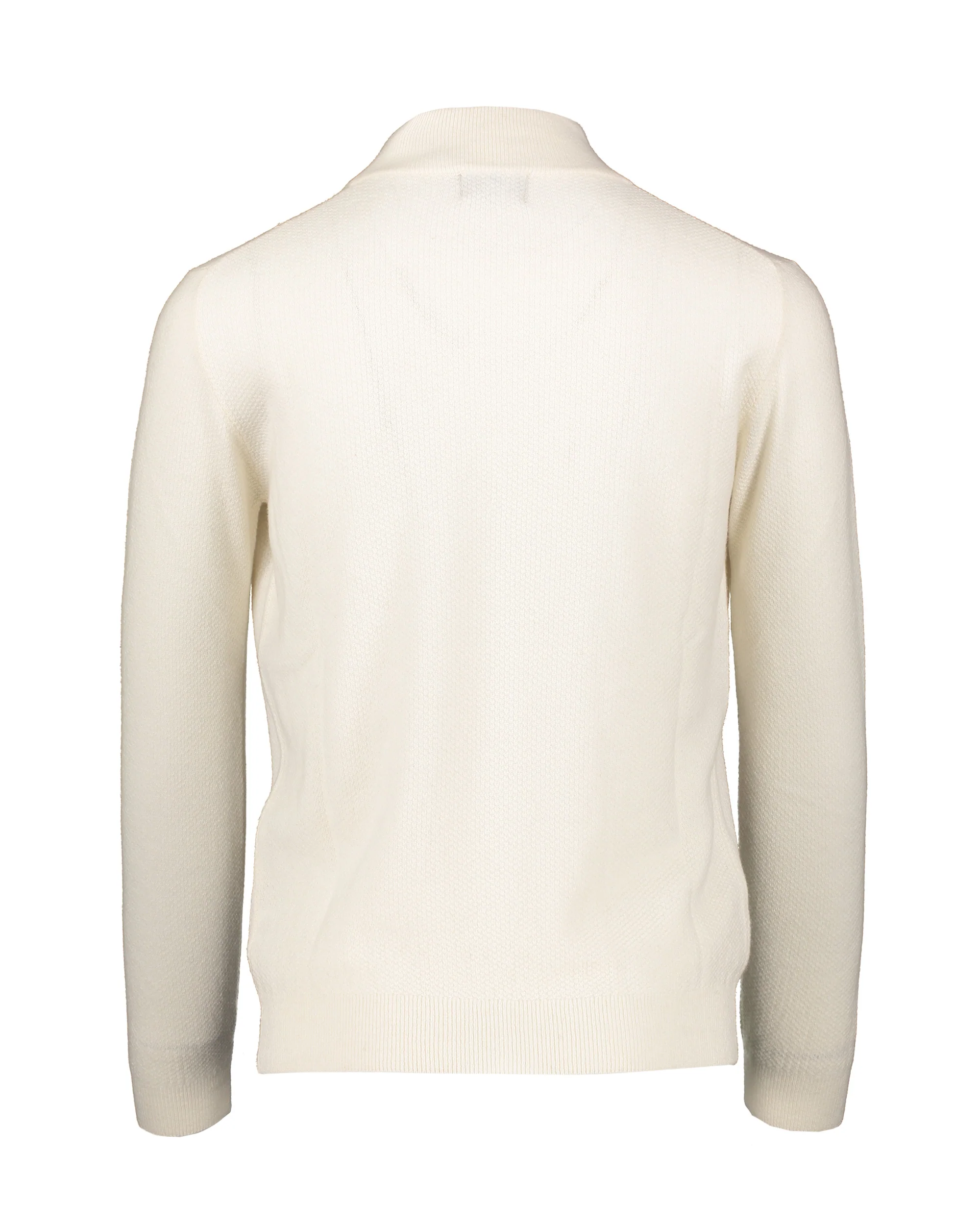 Gunvald White Half Zip Sweater - Image 5