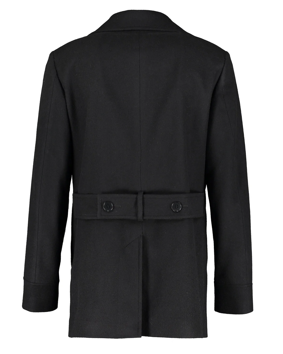 Haddock Black Pea Coat - Image 6