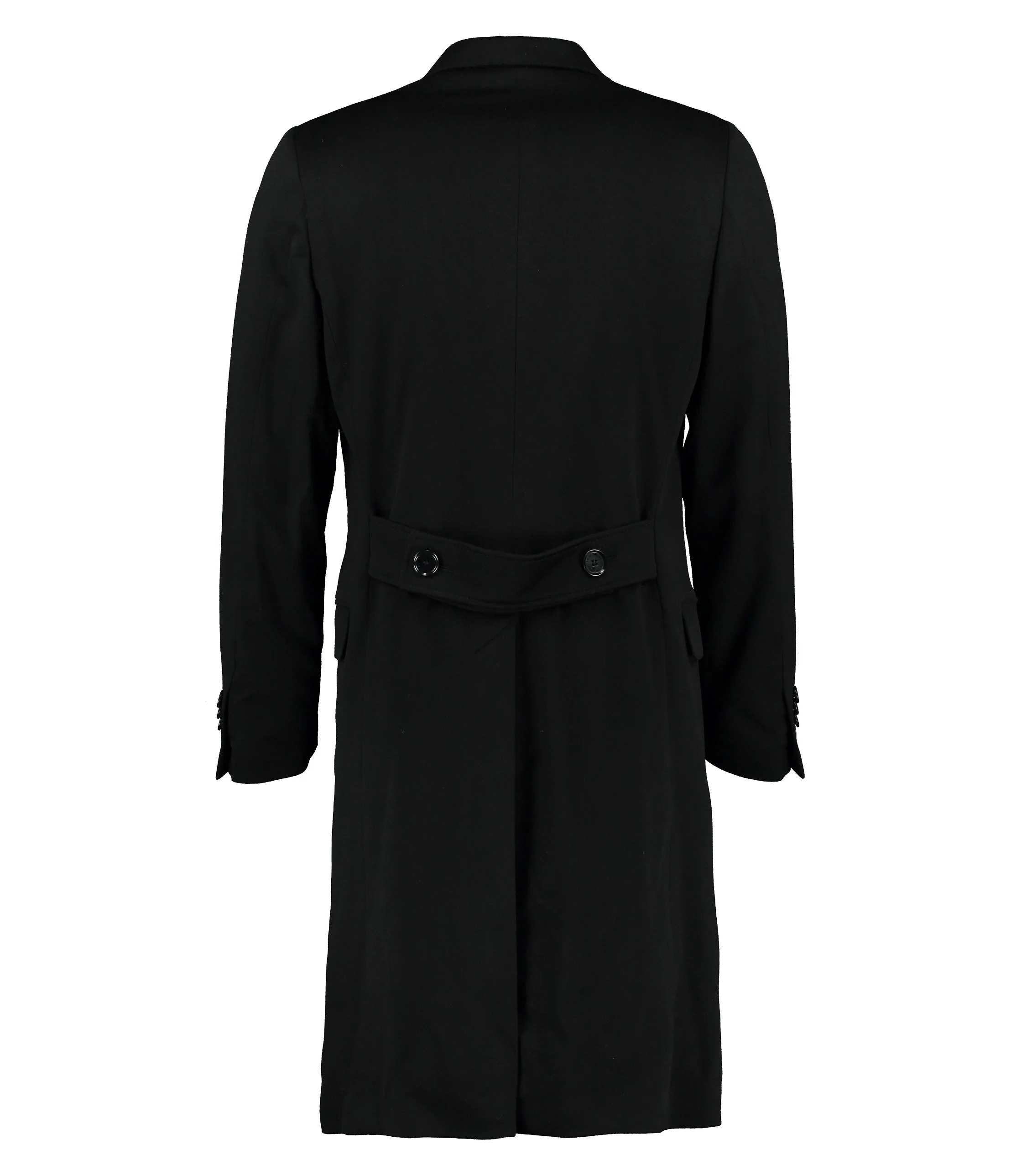 Hagen Black Cashmere Coat - Image 2