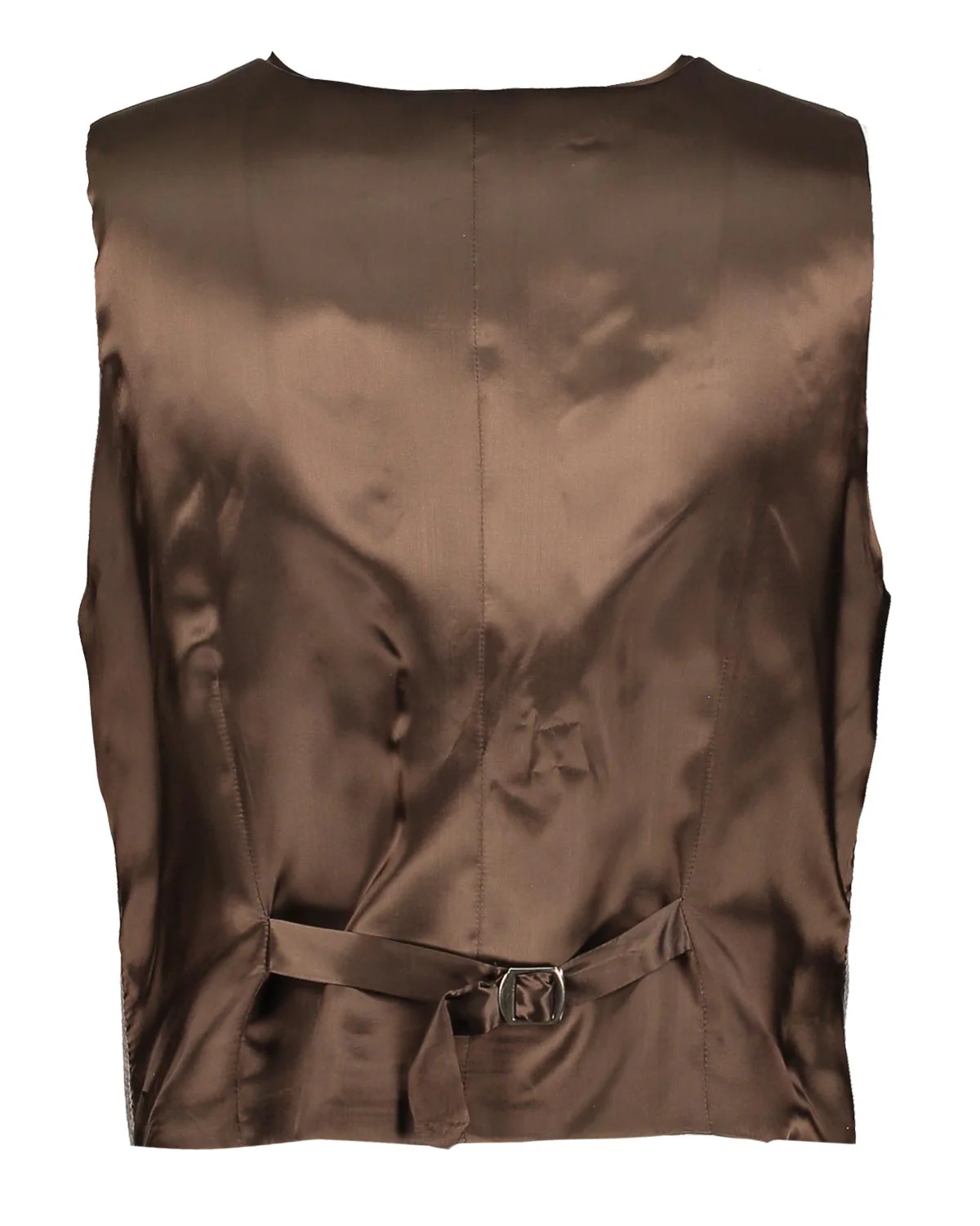 Jack Brown Checked Waistcoat - Image 2