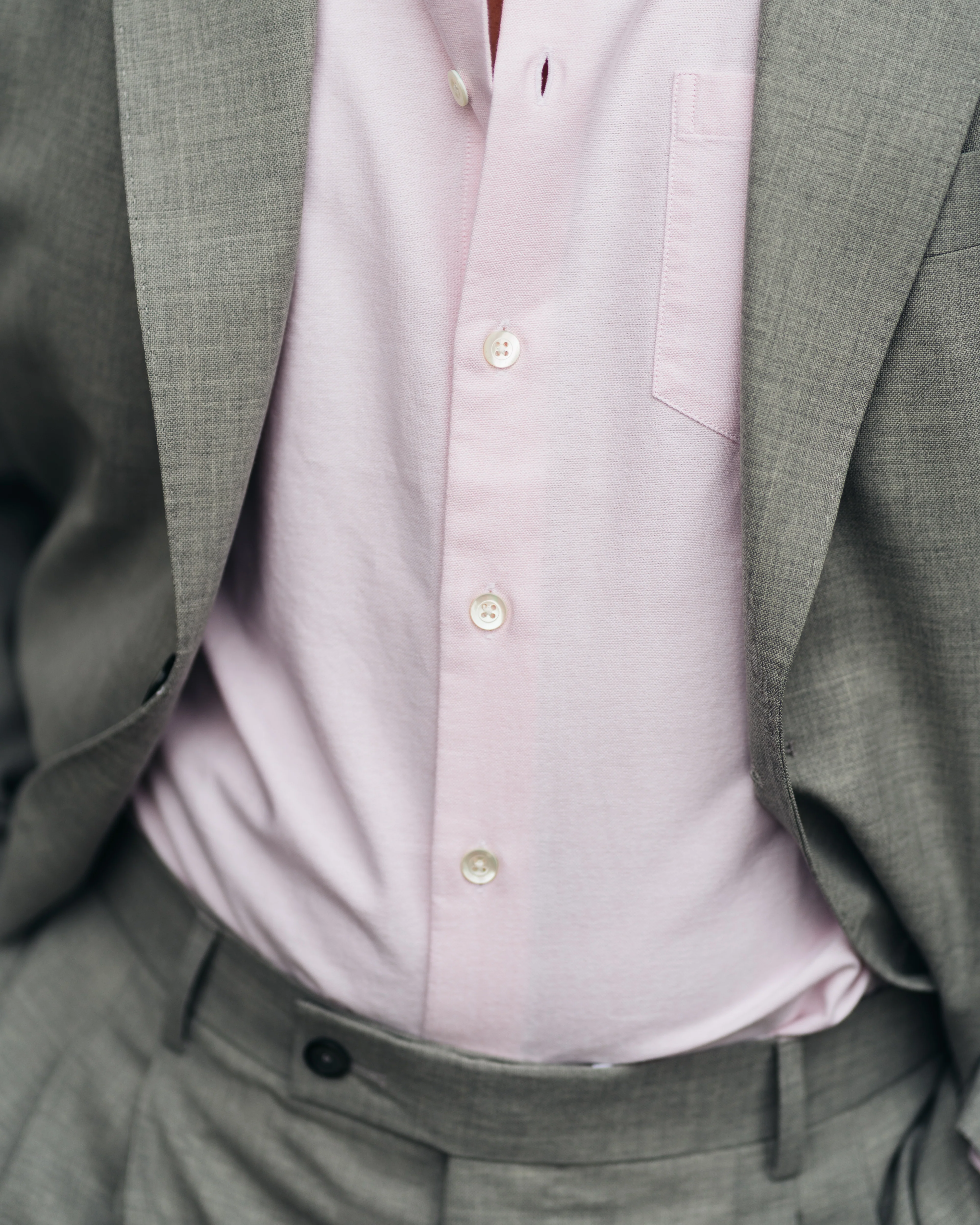 Jerry Pink Oxford Shirt - Image 3
