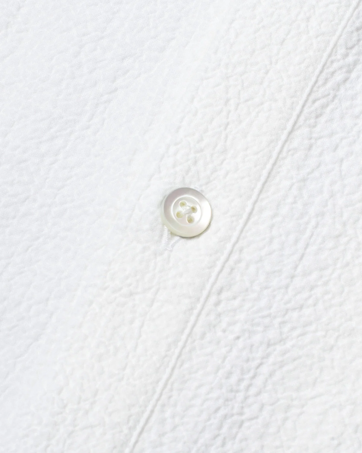 Jerry Pop White Seersucker Popover Shirt - Image 4