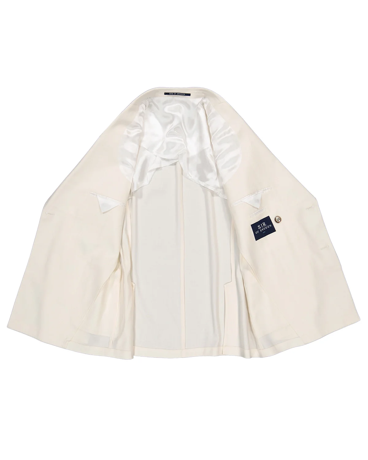 Malone White Double Breasted Jacket - Image 4