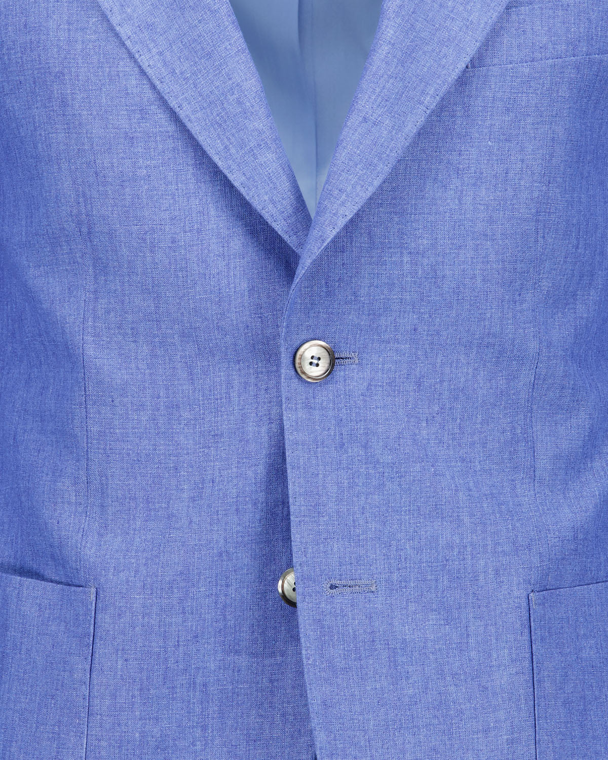 Neil Blue Linen Jacket - Image 3