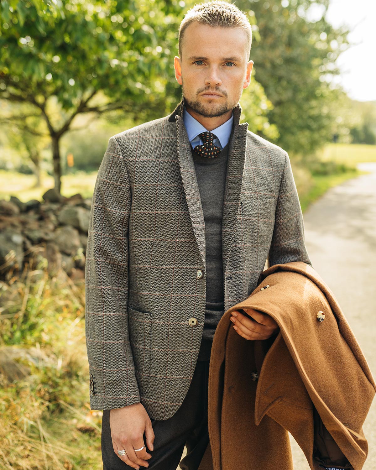Neil Brown Checked Jacket - Image 2