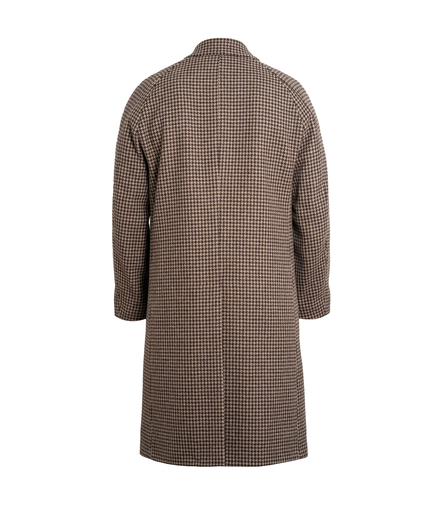 Neo Brown Houndstooth Coat - Image 3