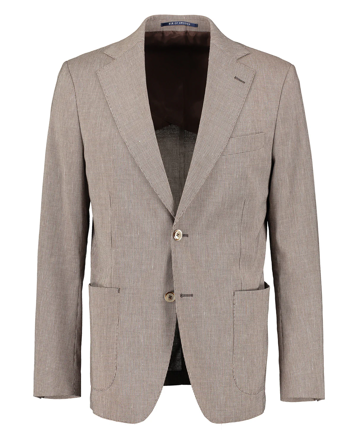 Ness Beige Houndstooth Jacket