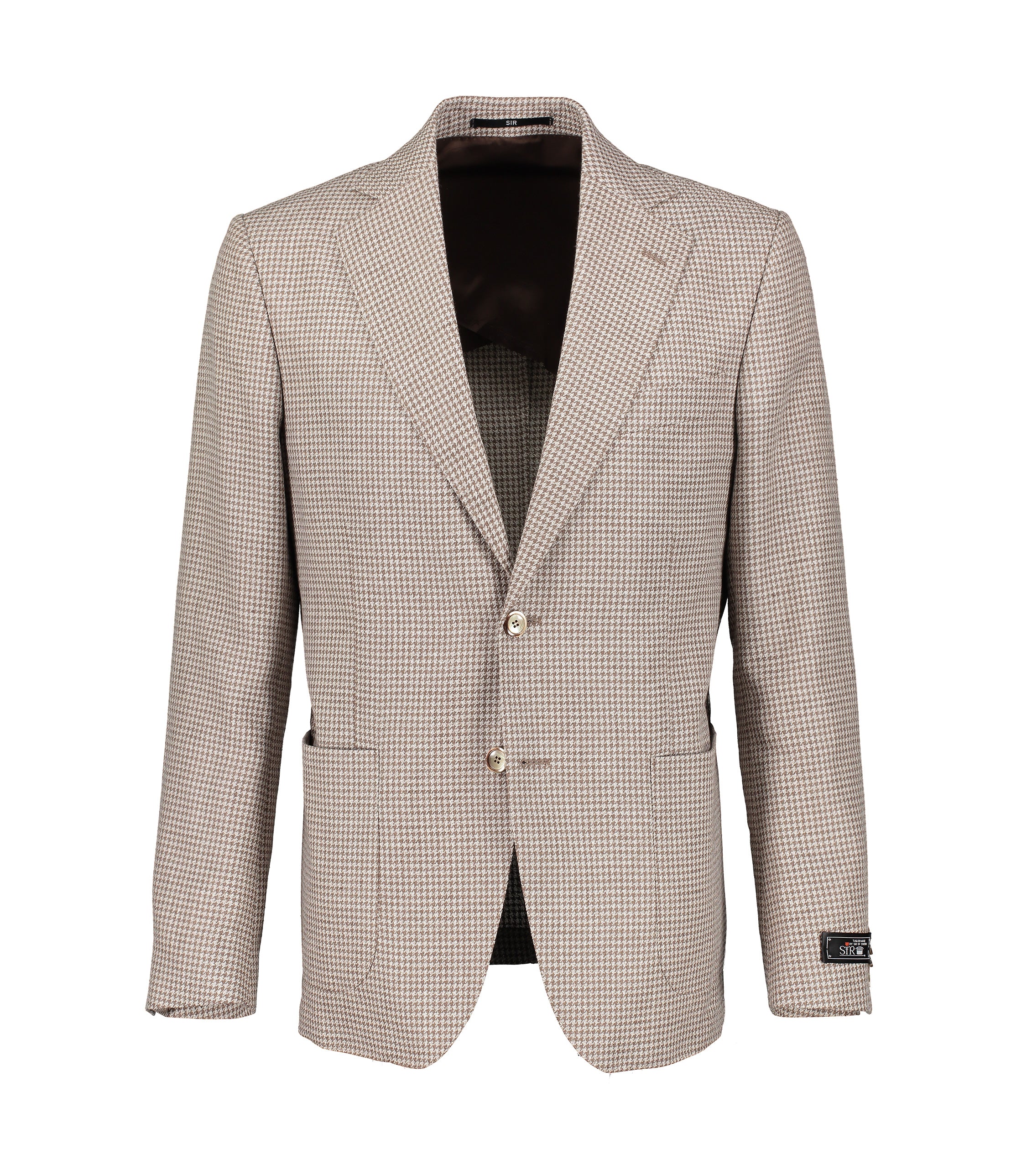 Ness Beige Houndstooth Jacket