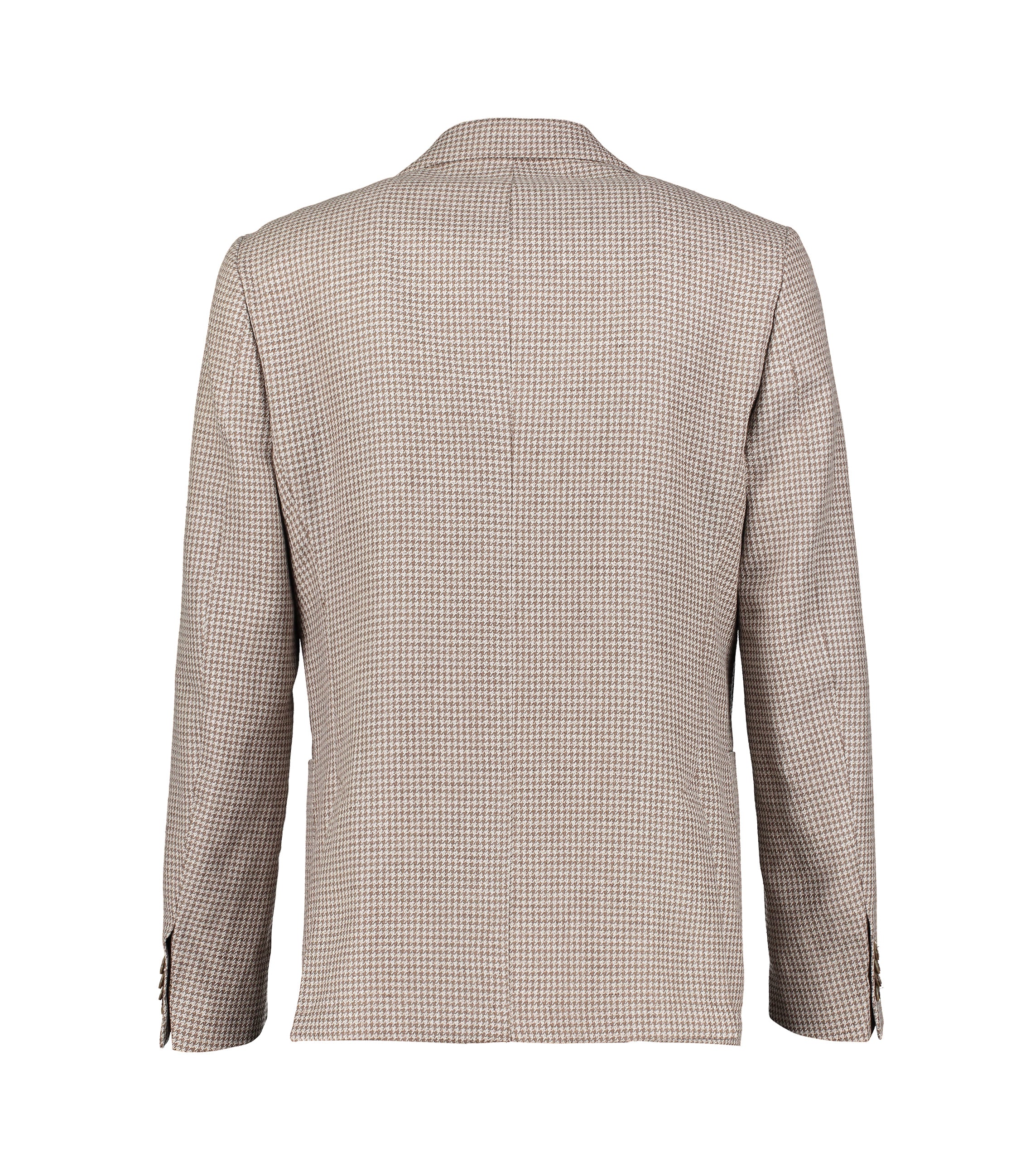 Ness Beige Houndstooth Jacket - Image 6