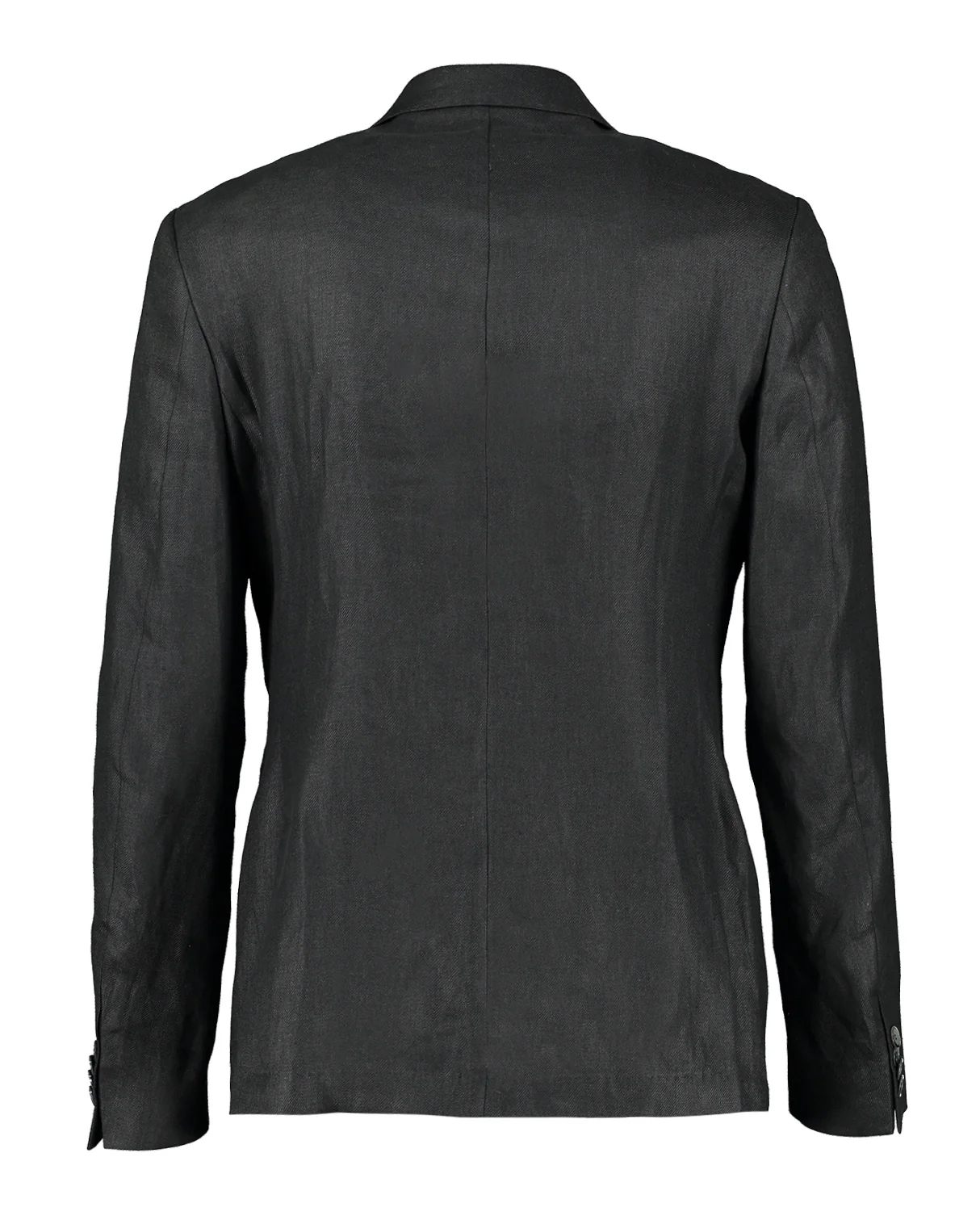Ness Black Linen Jacket - Image 3