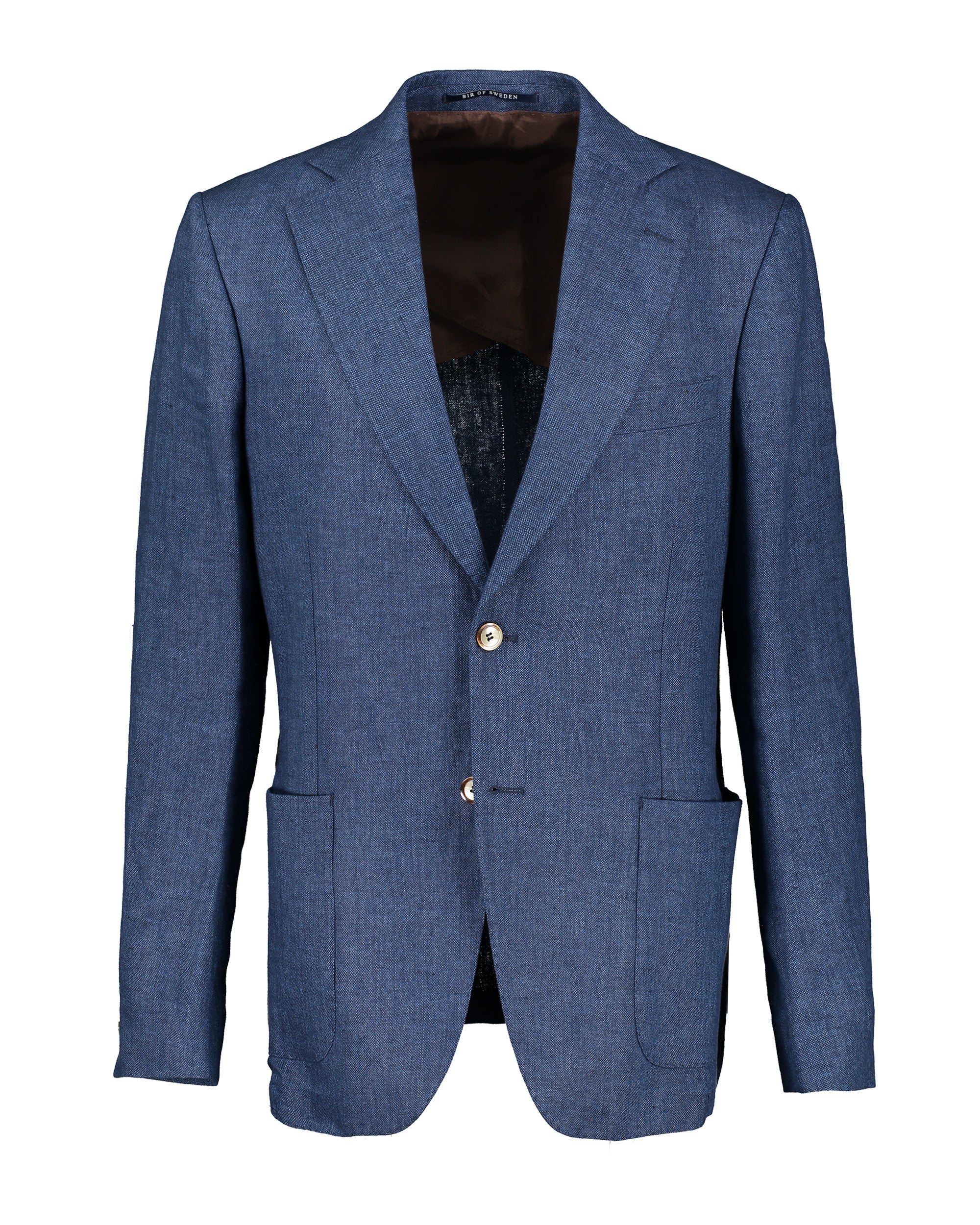 Ness Blue Linen Suit - Image 3