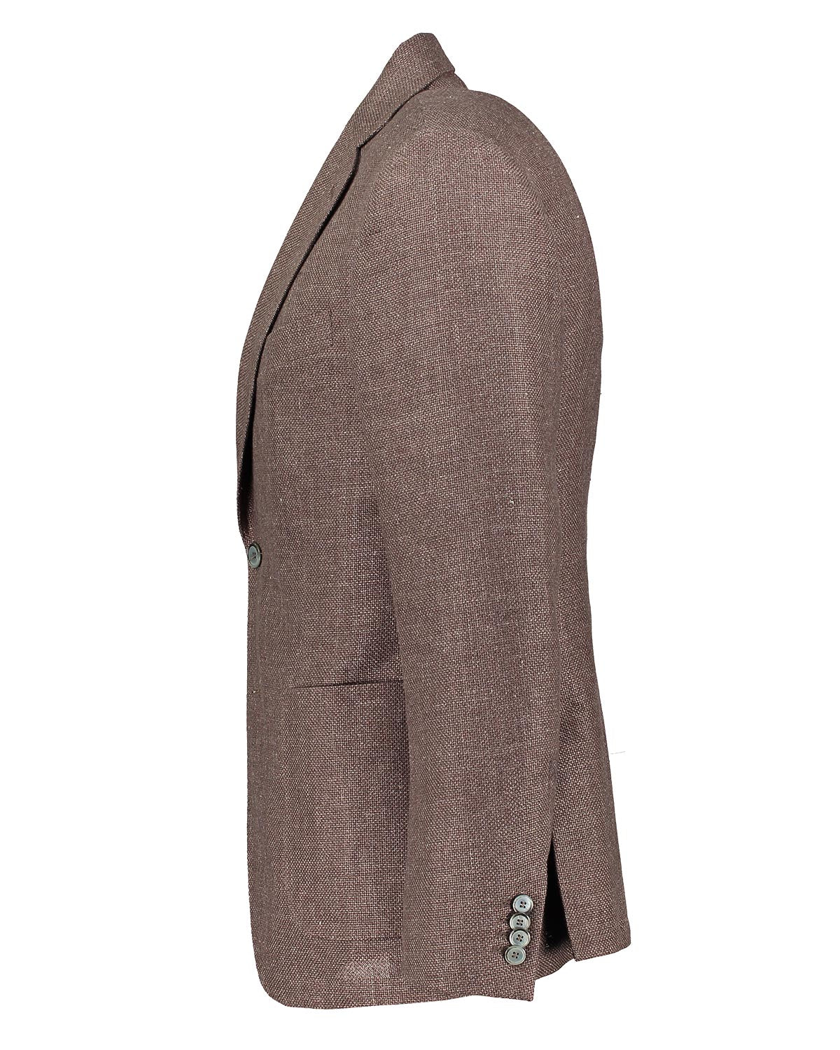 Ness Brown wool/Linen Jacket - Image 4
