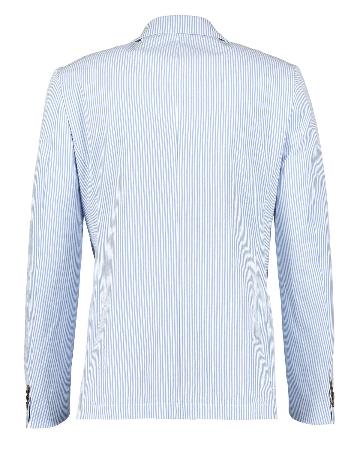 Ness Light Blue Striped Seersucker Jacket - Image 4