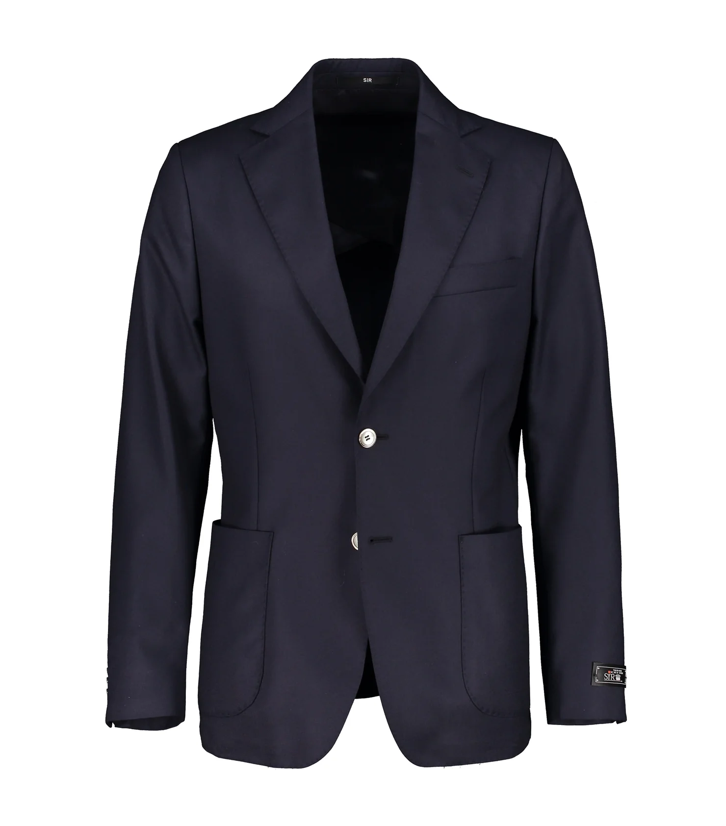 Ness Navy Flannel Jacket