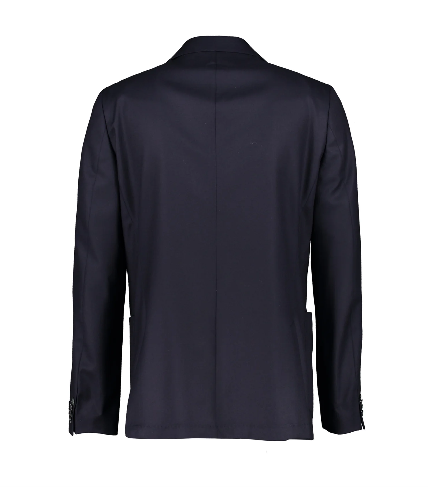 Ness Navy Flannel Jacket - Image 4