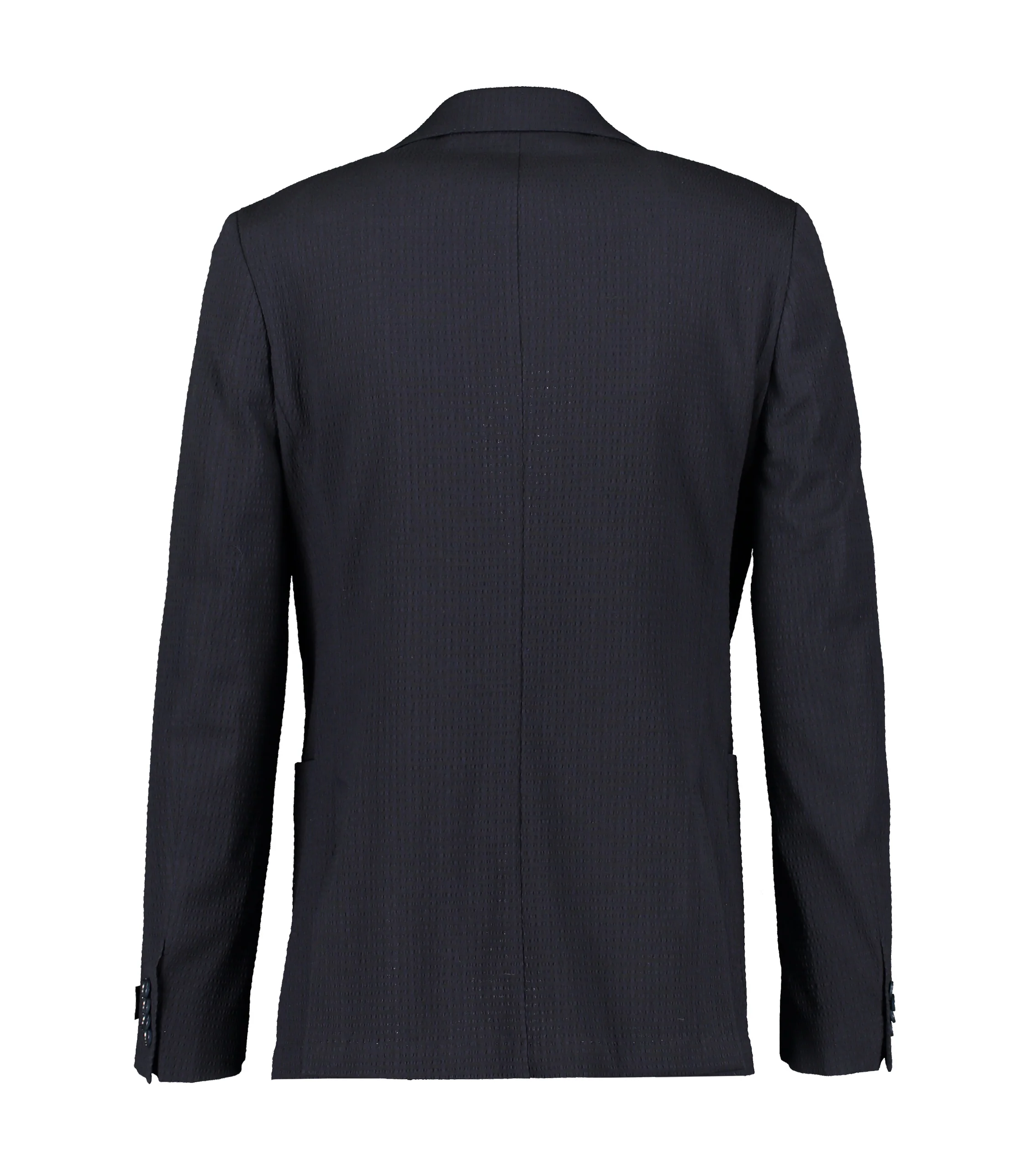 Ness Navy Seersucker Jacket - Image 3