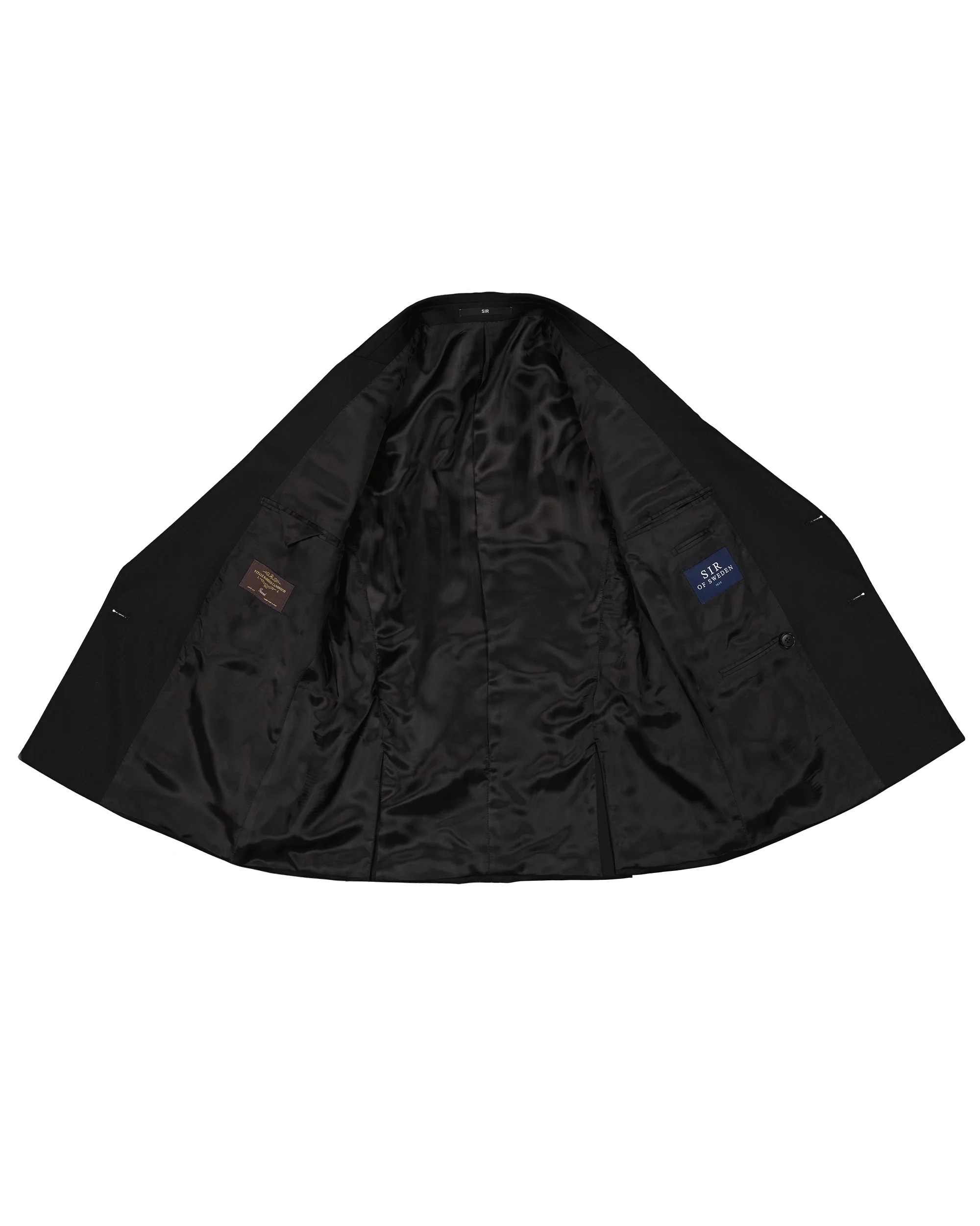 Ralph Black Double Breasted Flannel Jacket - Image 4
