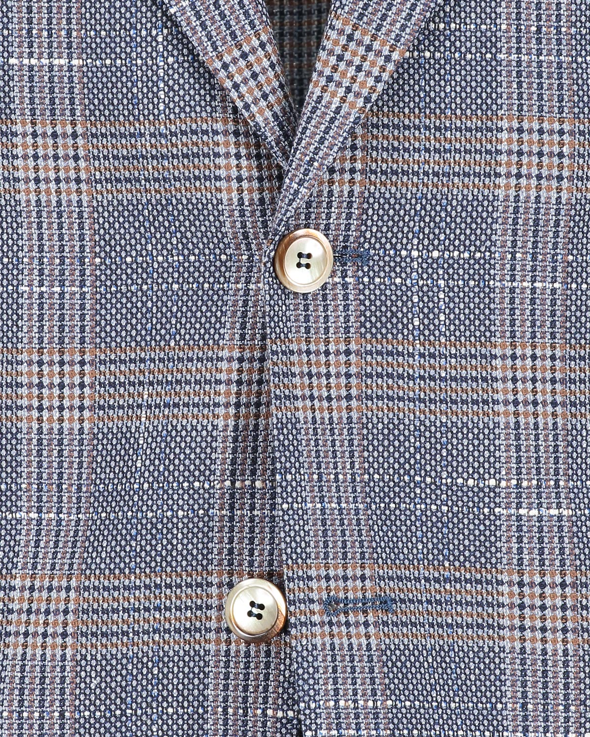 Riviera Blue Checked Jacket - Image 2
