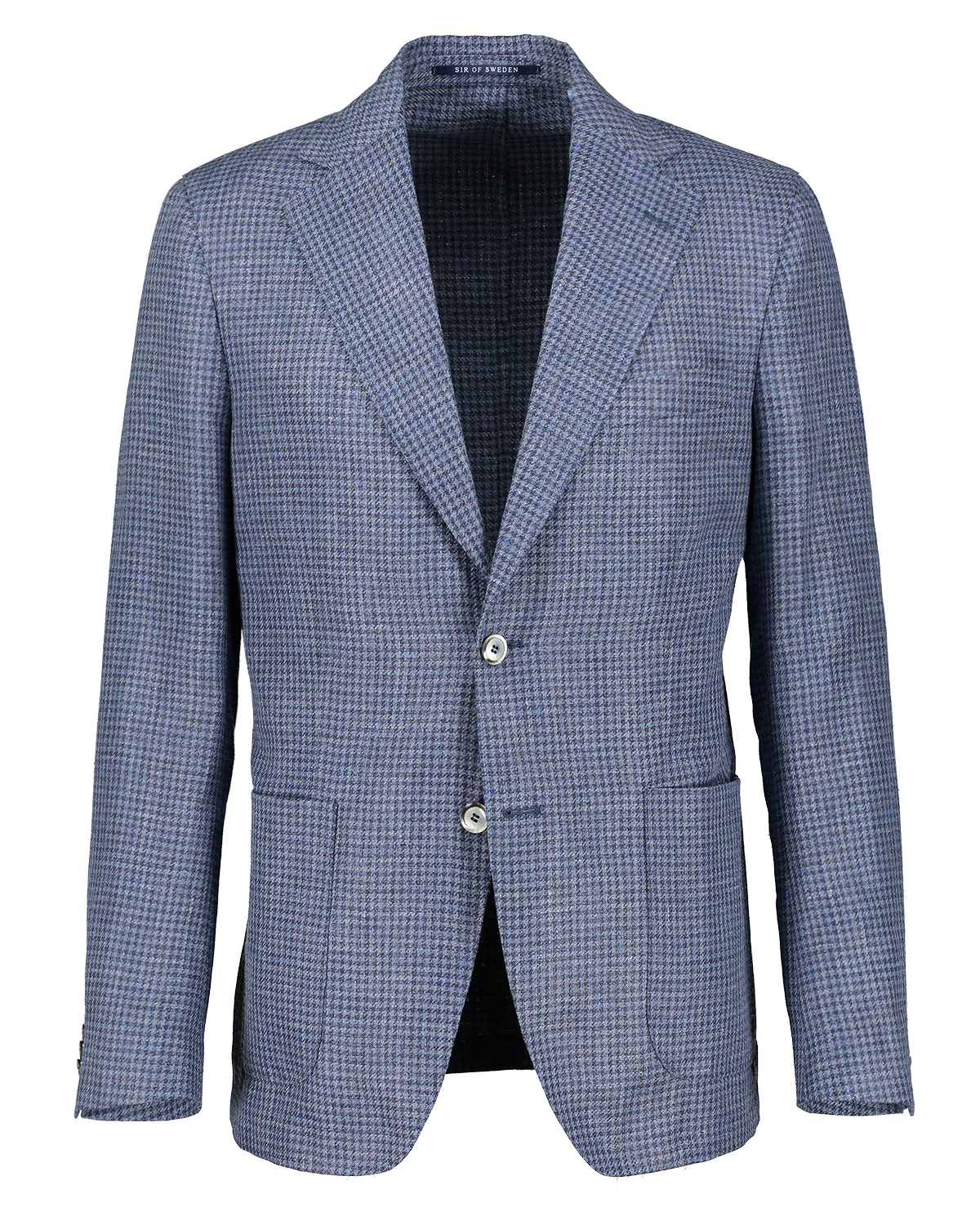 Riviera Blue Houndstooth Jacket