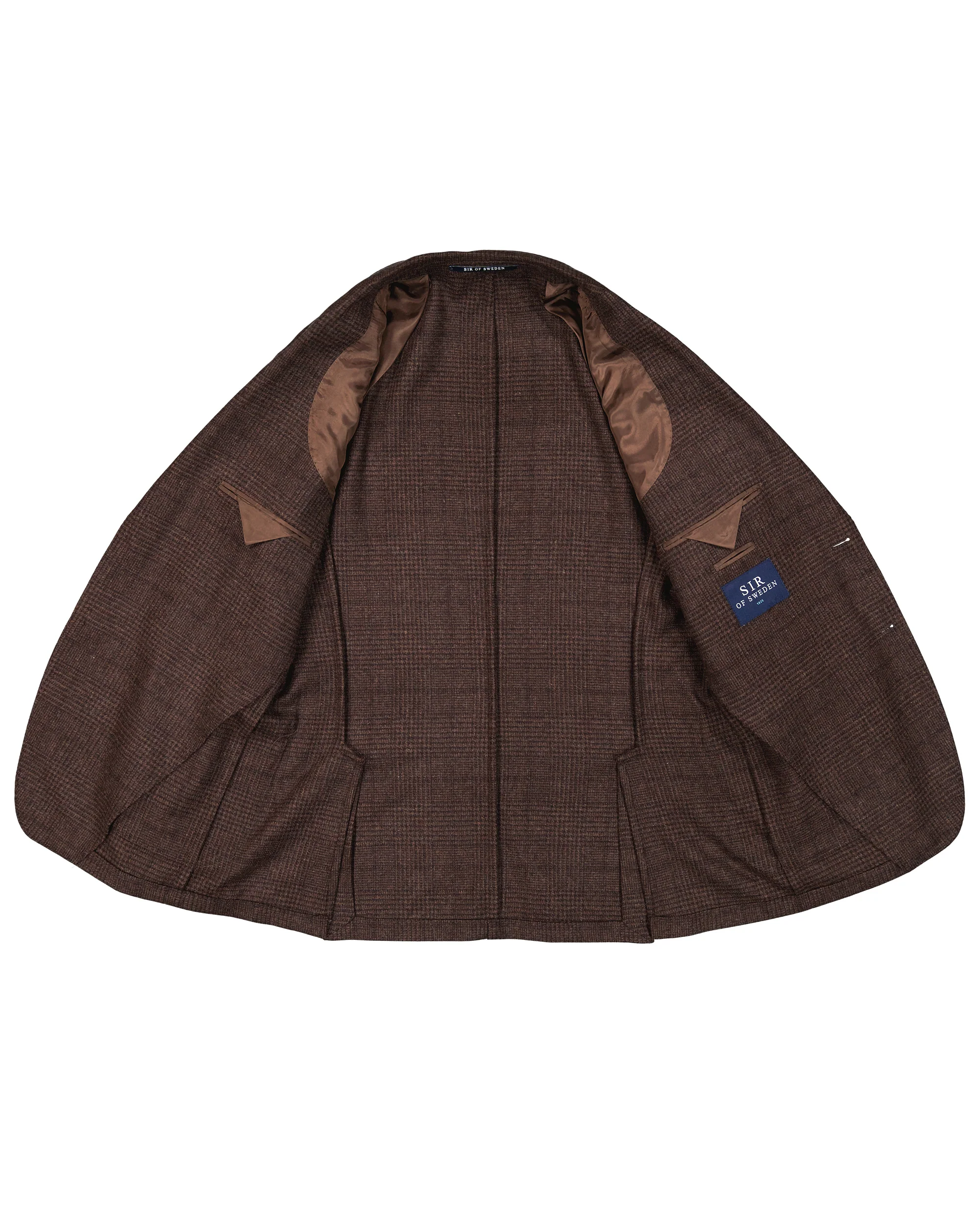 Riviera Brown Glencheck Jacket - Image 4