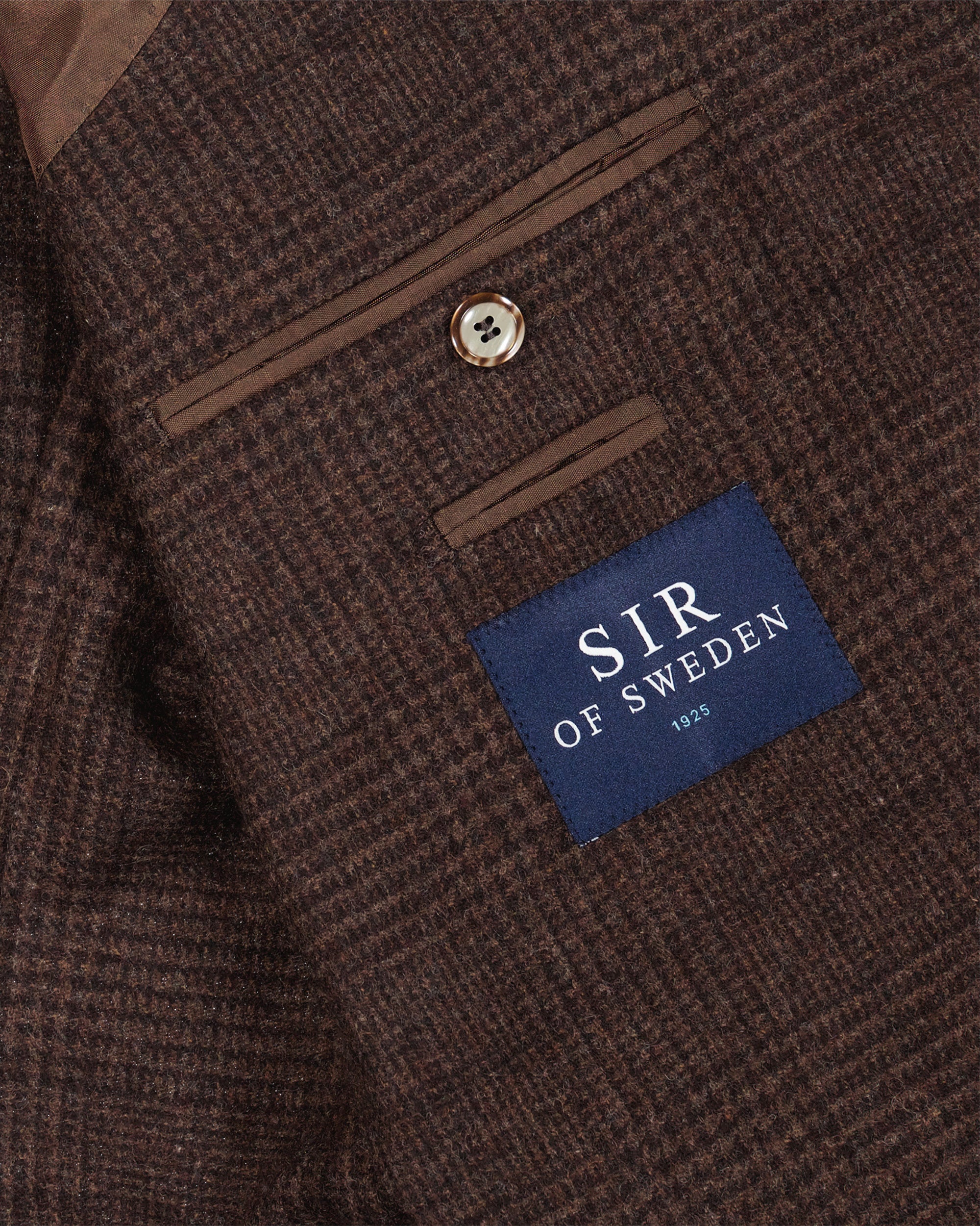 Riviera Brown Glencheck Jacket - Image 5
