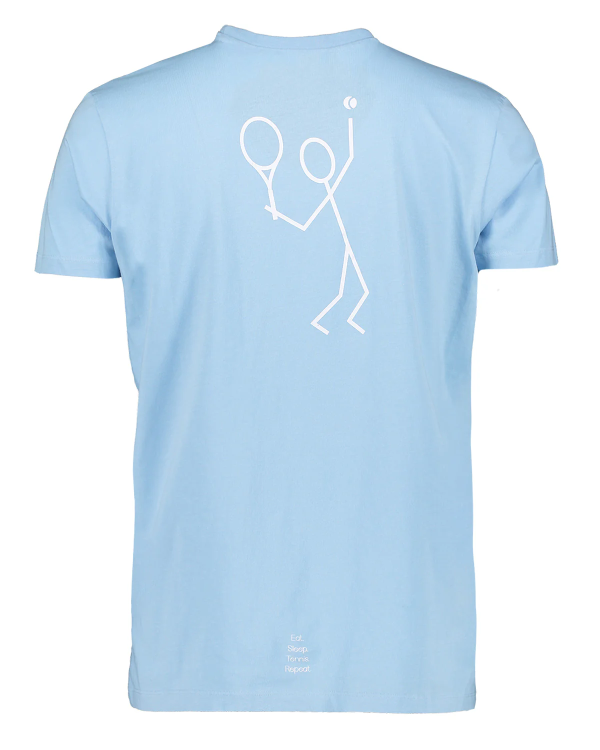 Rod Light Blue Tennis T-Shirt - Image 4