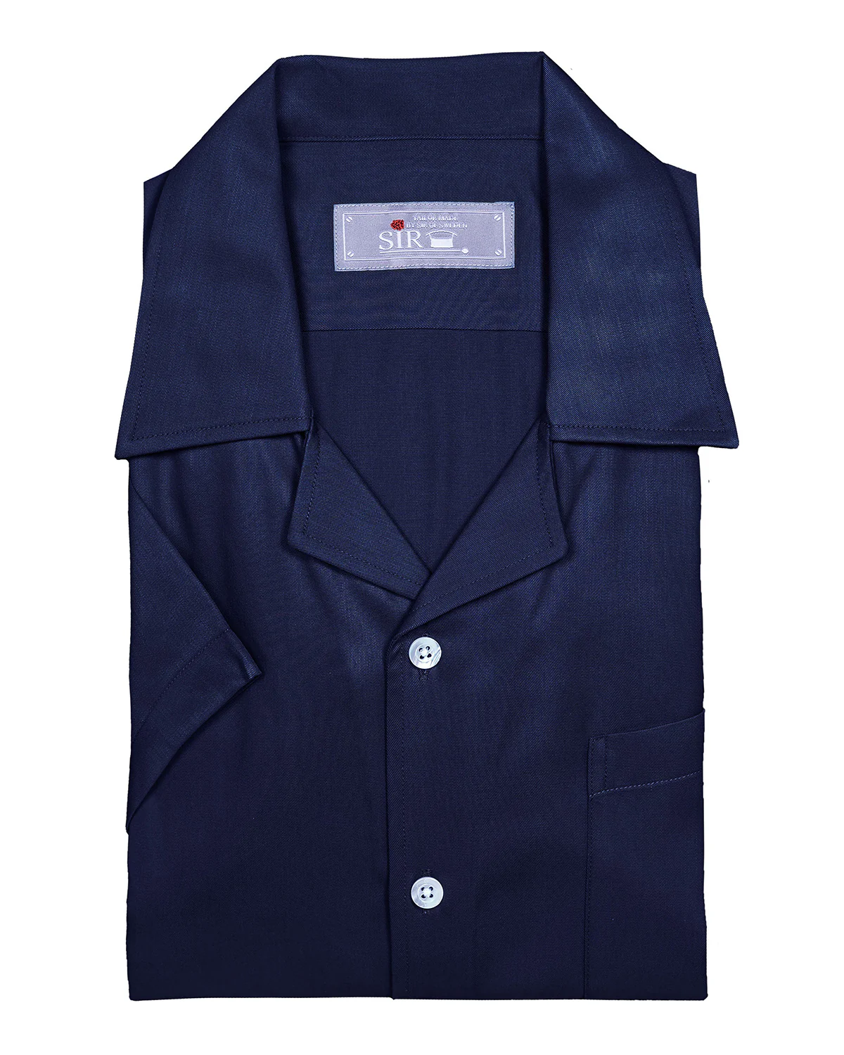 Sobchak Navy Tencel Shirt