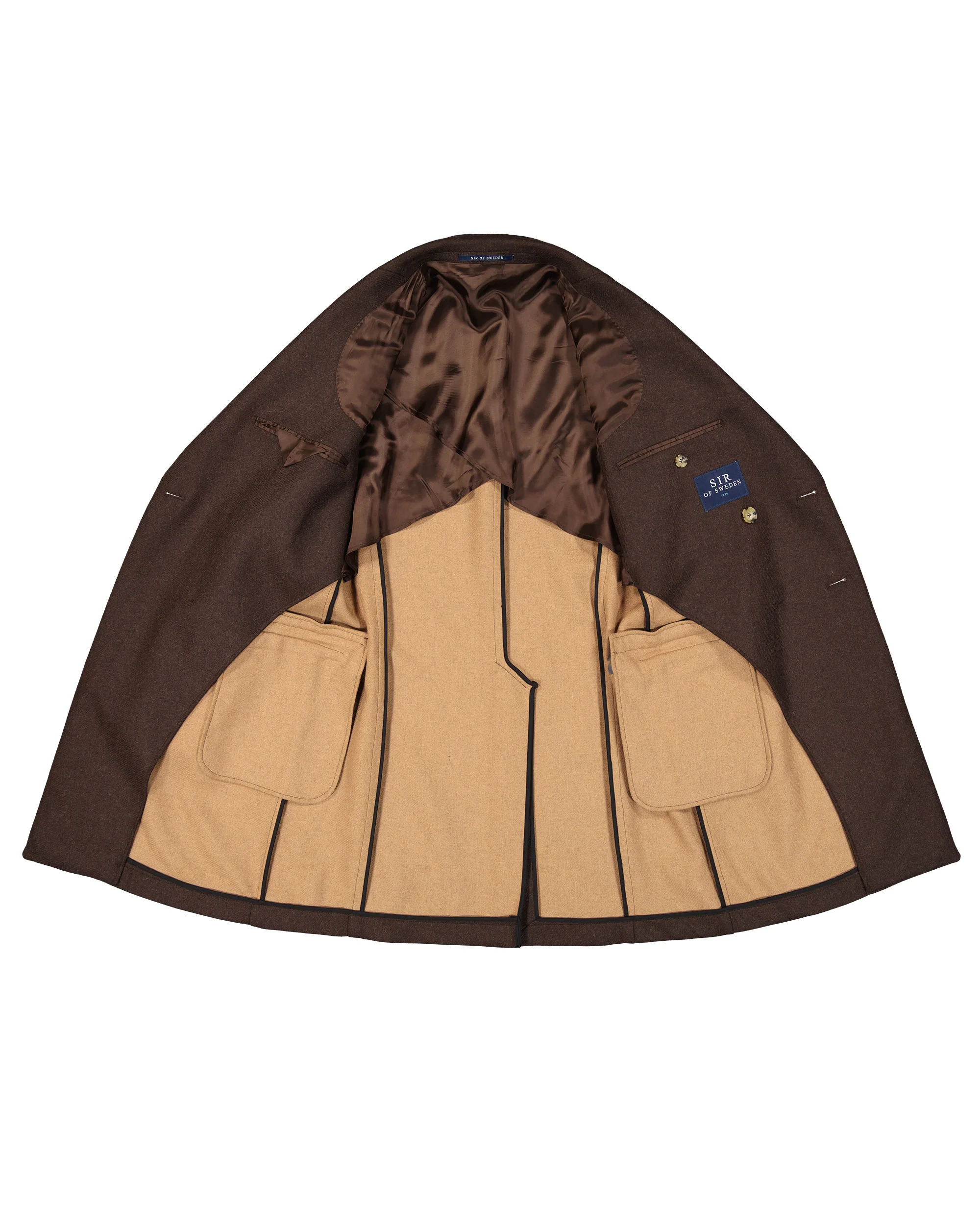Troy Brown Double-Breasted Coat - Image 4