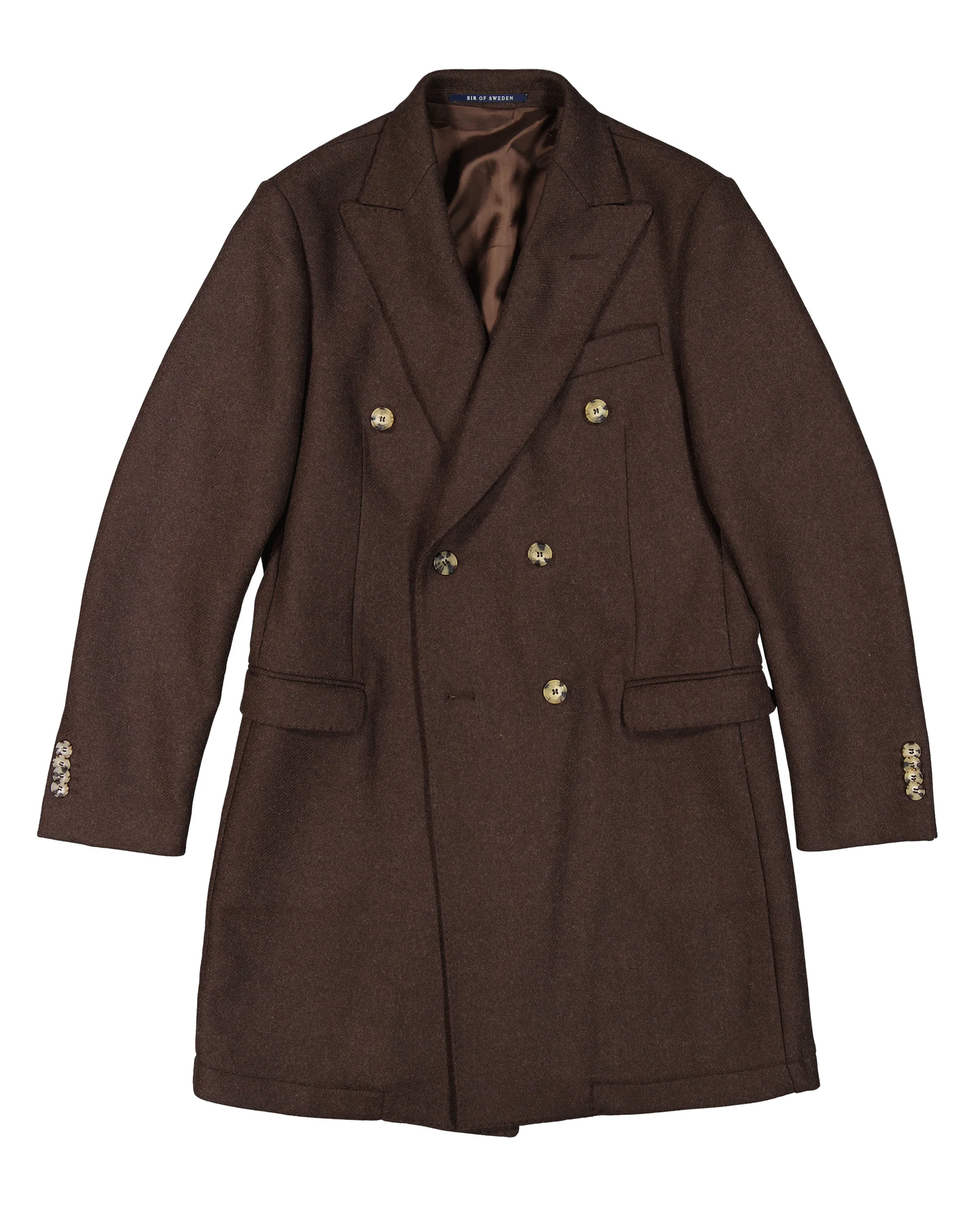 Troy Brown Double-Breasted Coat - Image 5